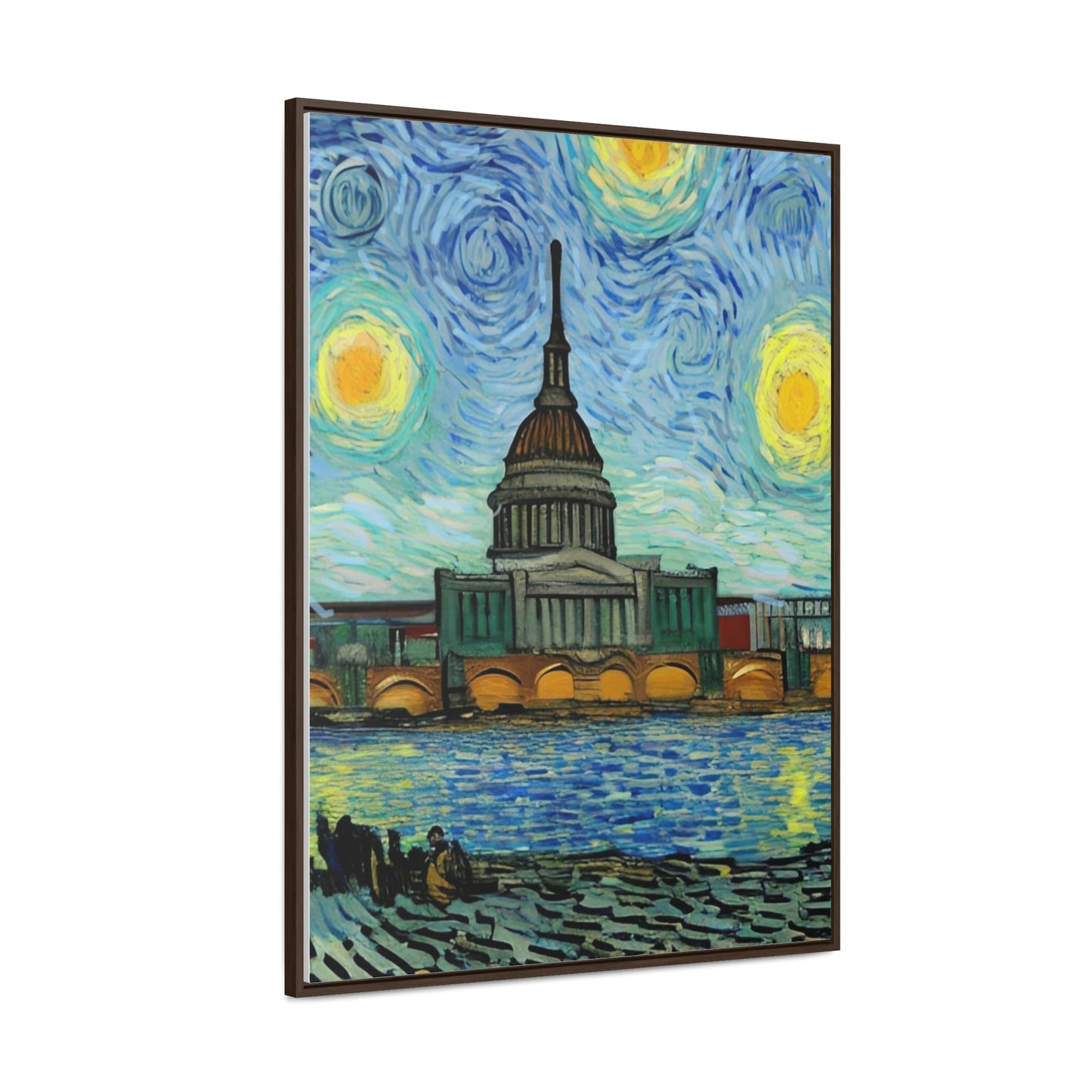 Vincent in Minnesota, State Capitol Building Matte Canvas