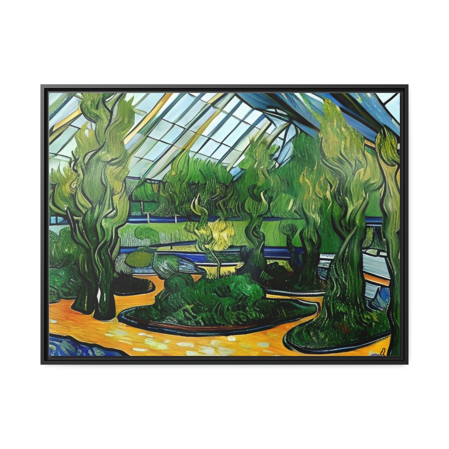 Vincent in Minnesota, Como Park Matte Canvas