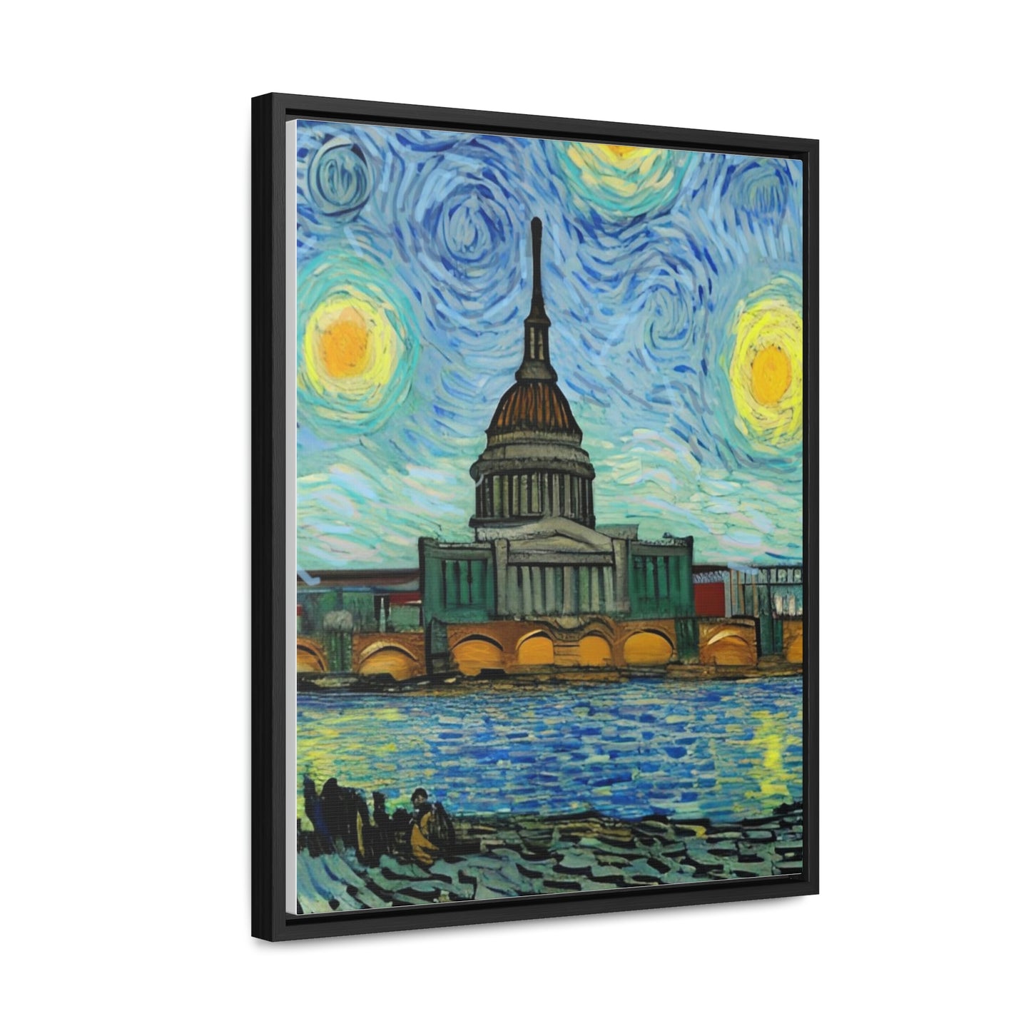 Vincent in Minnesota, State Capitol Building Matte Canvas