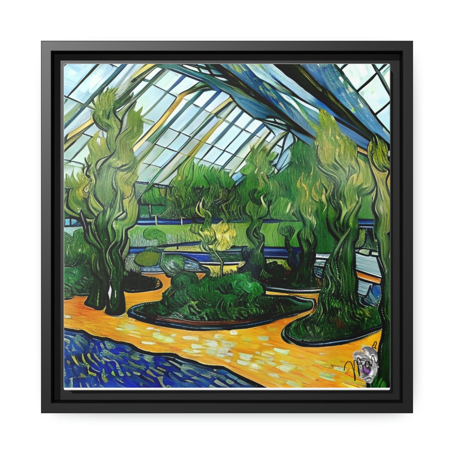 Vincent in Minnesota, Como Park Matte Canvas