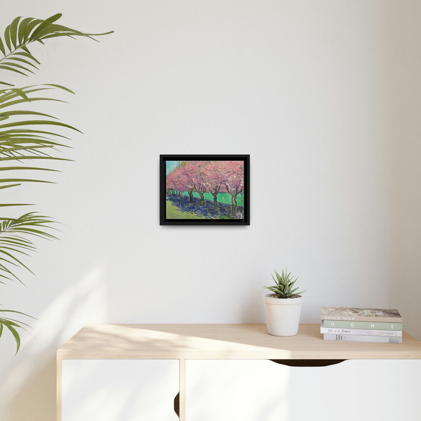 Vincents Nature, Cherry Trees Matte Canvas