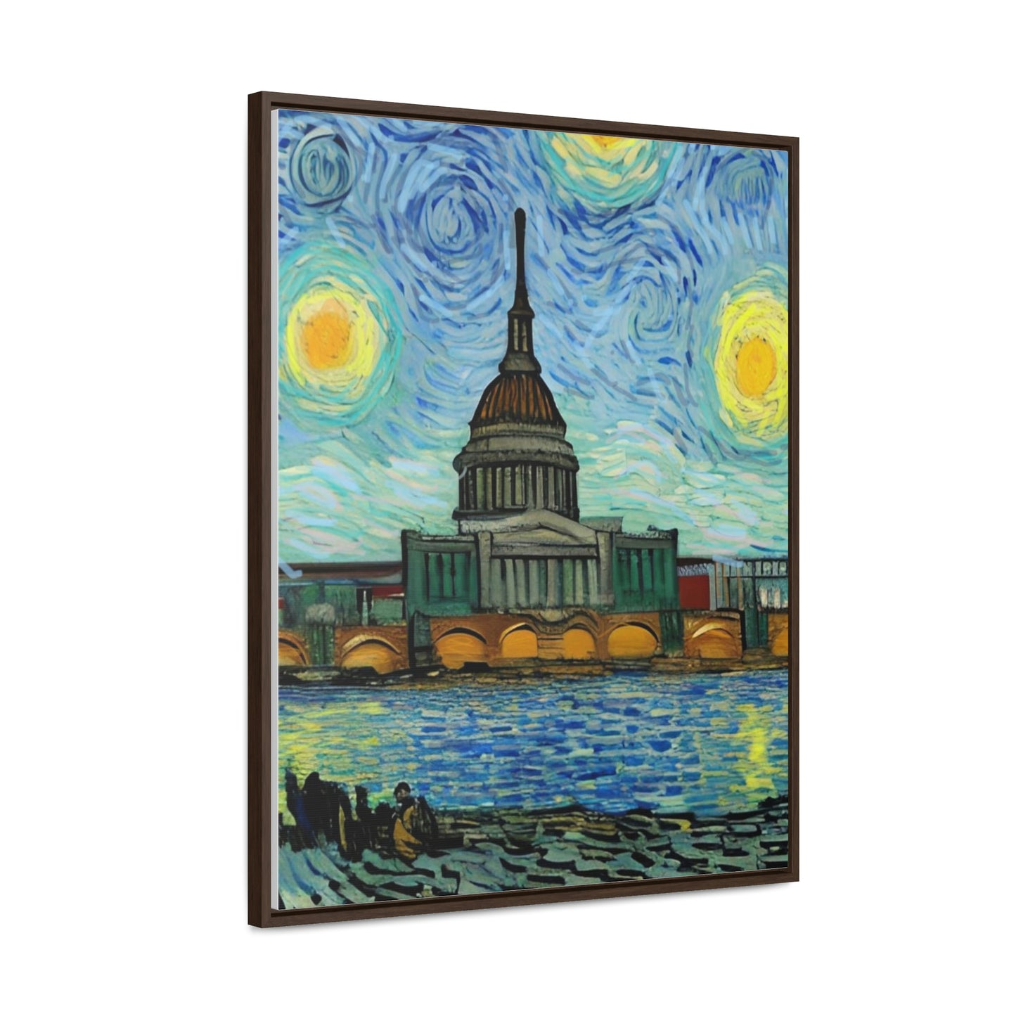 Vincent in Minnesota, State Capitol Building Matte Canvas