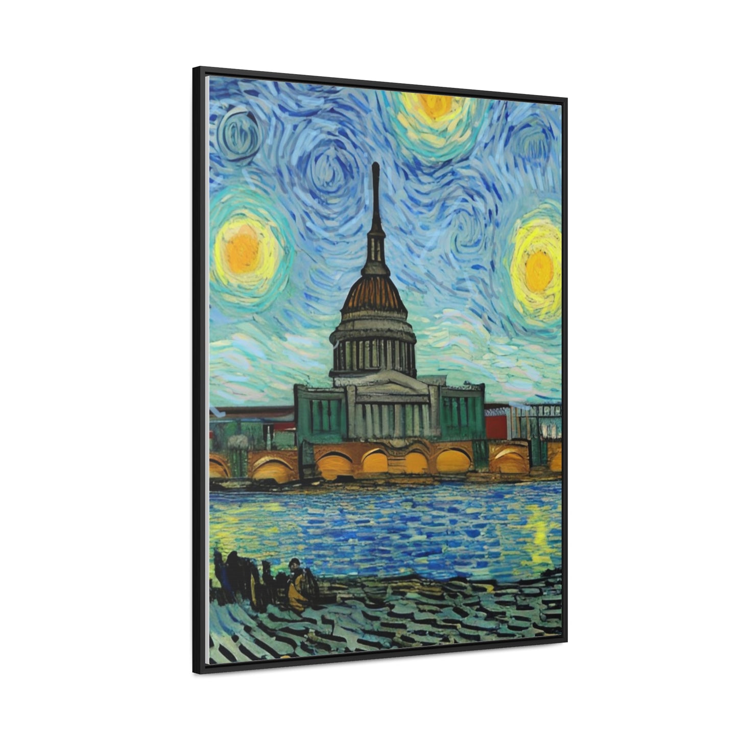 Vincent in Minnesota, State Capitol Building Matte Canvas