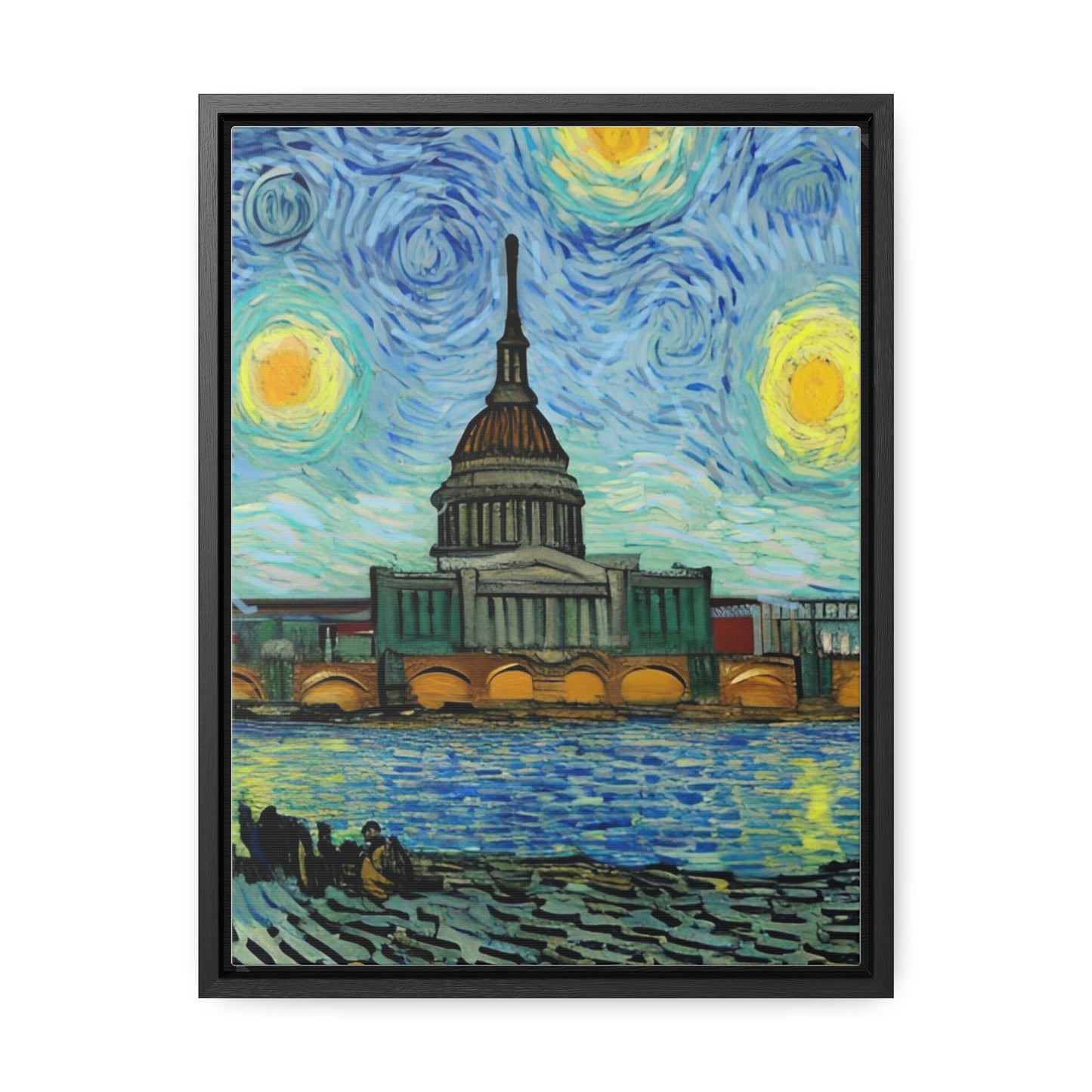 Vincent in Minnesota, State Capitol Building Matte Canvas