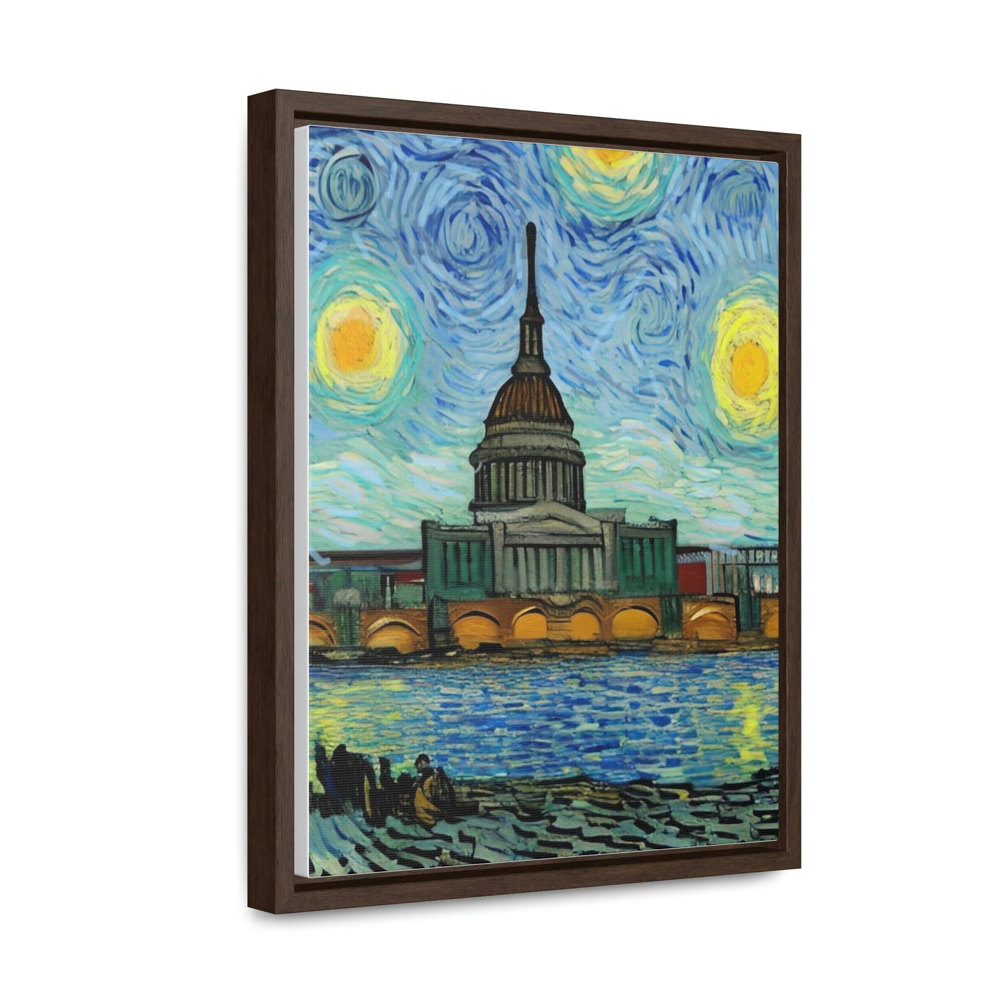 Vincent in Minnesota, State Capitol Building Matte Canvas