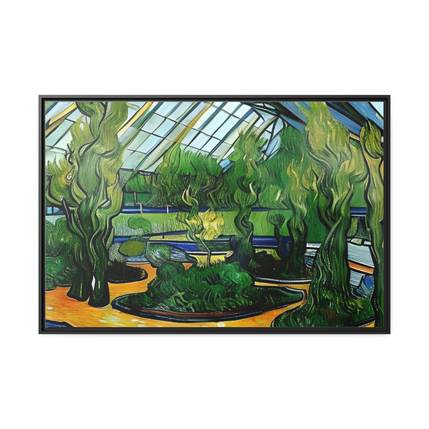 Vincent in Minnesota, Como Park Matte Canvas