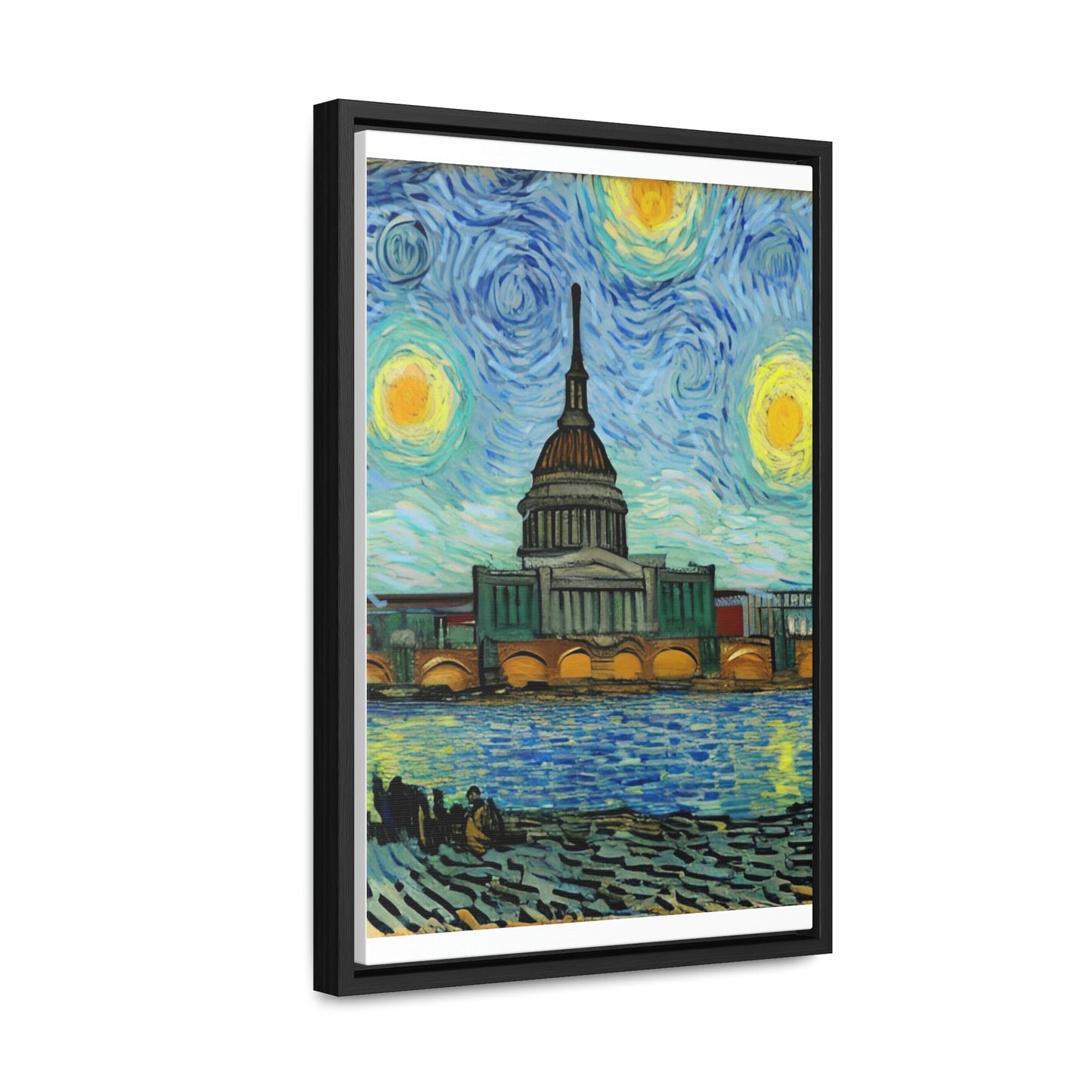 Vincent in Minnesota, State Capitol Building Matte Canvas
