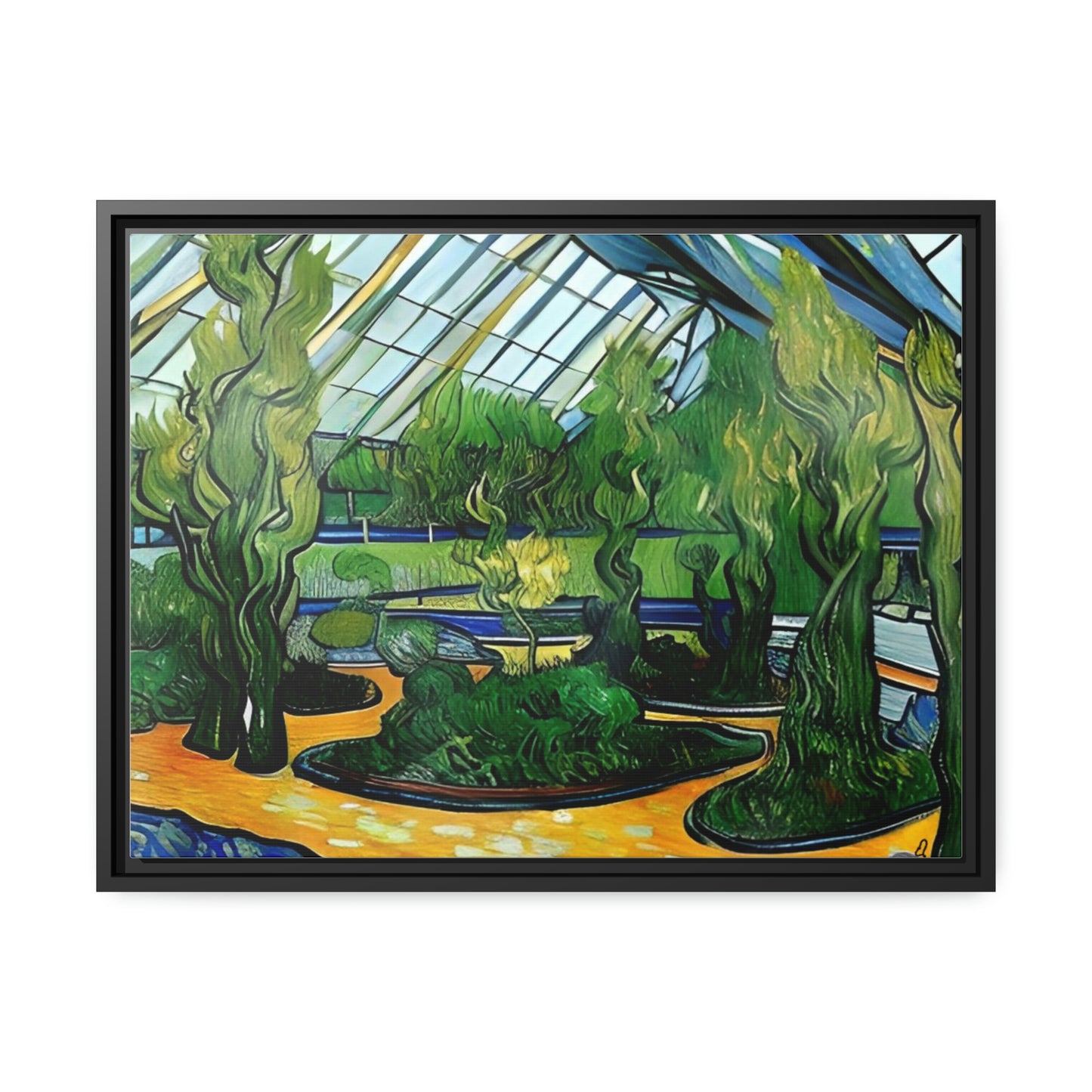 Vincent in Minnesota, Como Park Matte Canvas