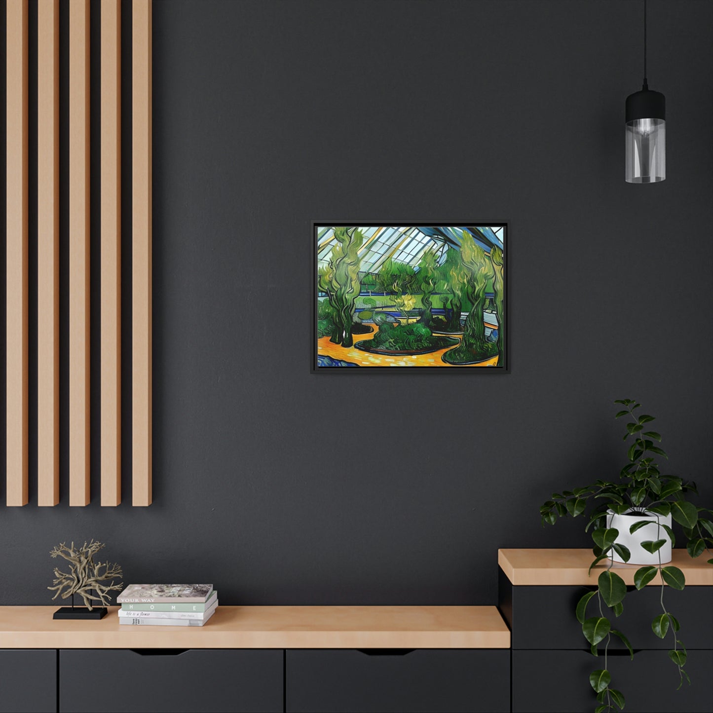 Vincent in Minnesota, Como Park Matte Canvas