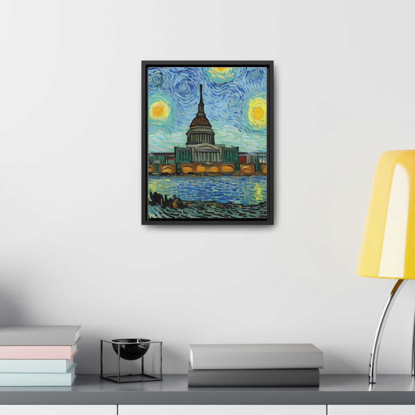 Vincent in Minnesota, State Capitol Building Matte Canvas