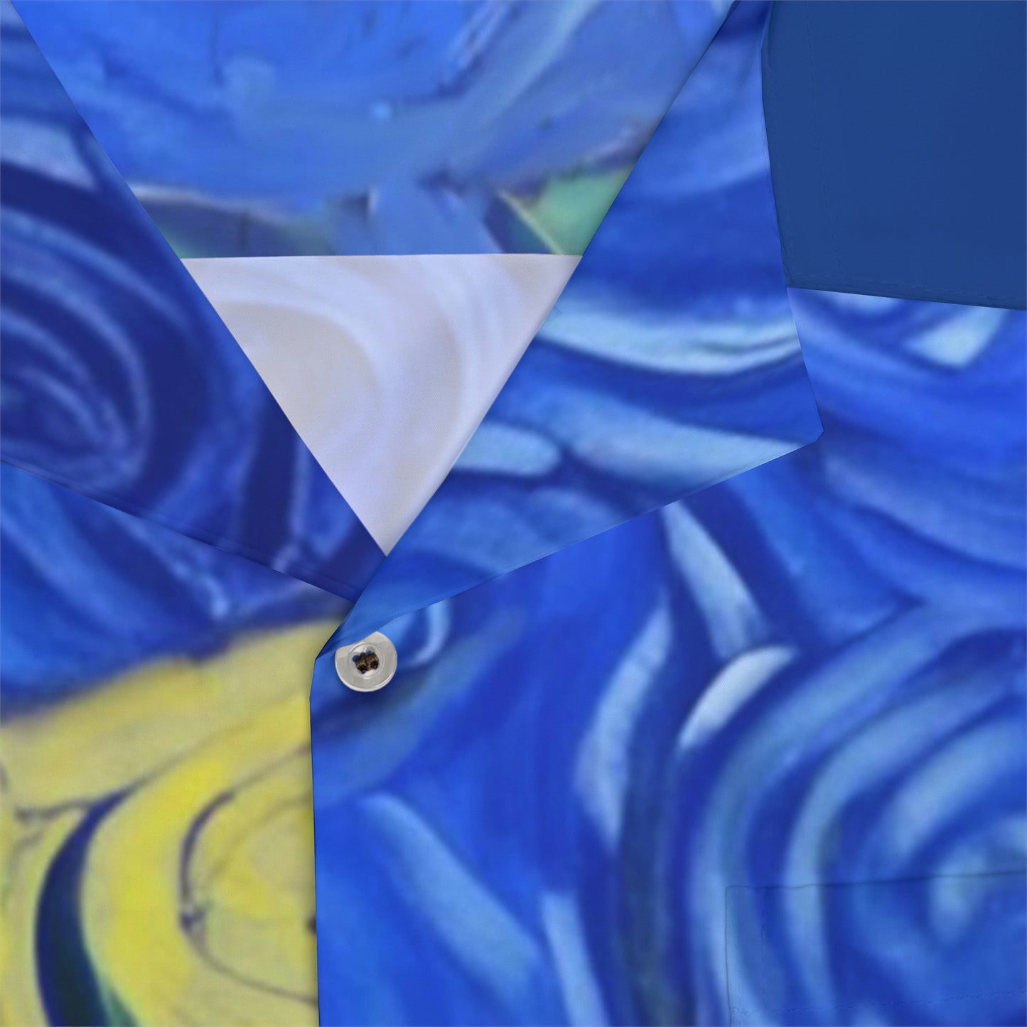 Art of Mari Tops, Yellow rose Hawaiian shirt