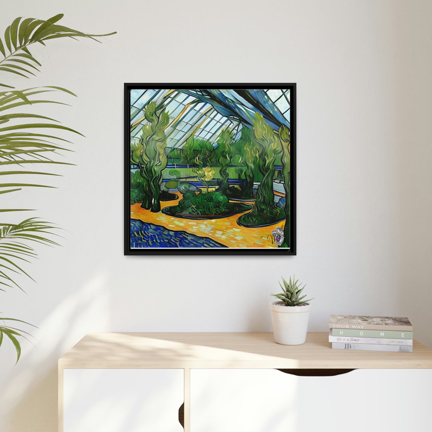 Vincent in Minnesota, Como Park Matte Canvas