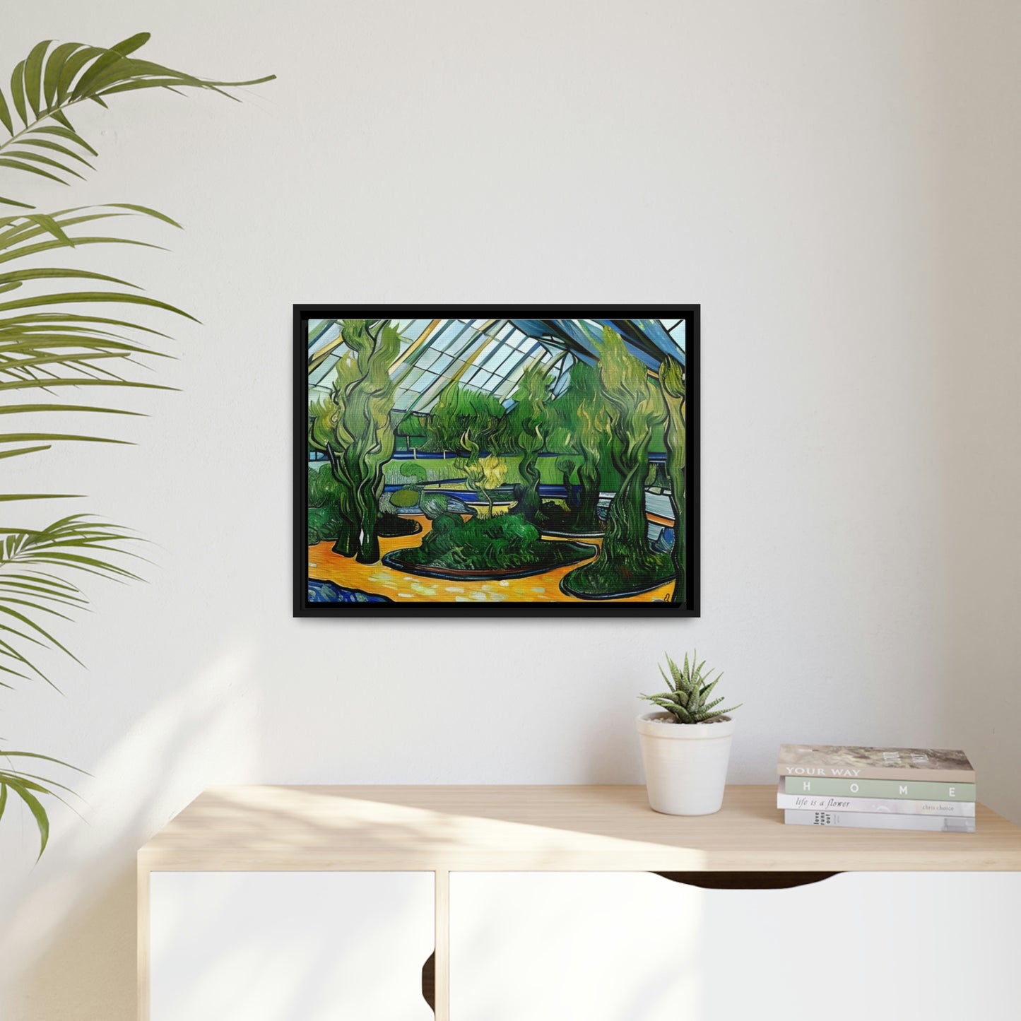 Vincent in Minnesota, Como Park Matte Canvas