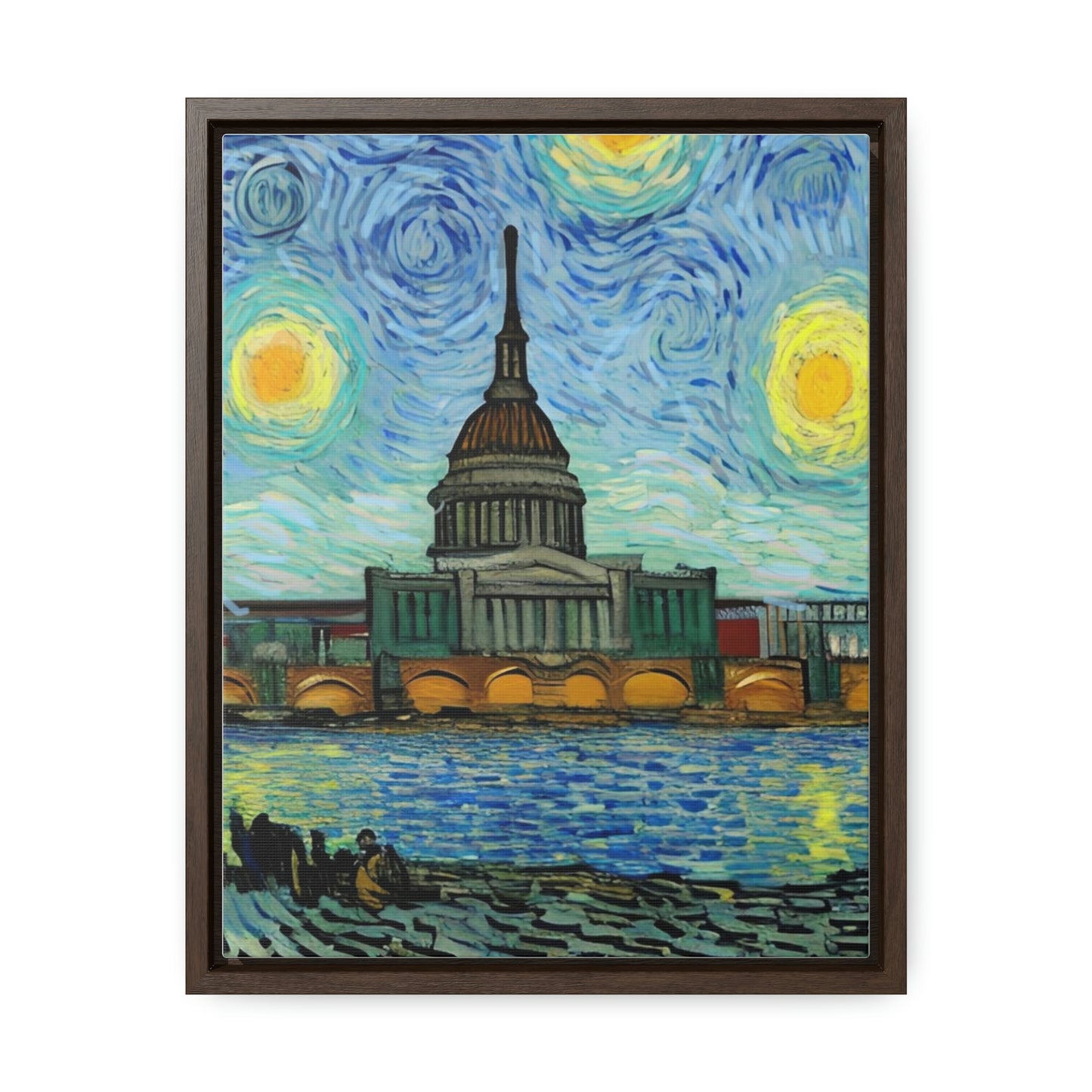 Vincent in Minnesota, State Capitol Building Matte Canvas