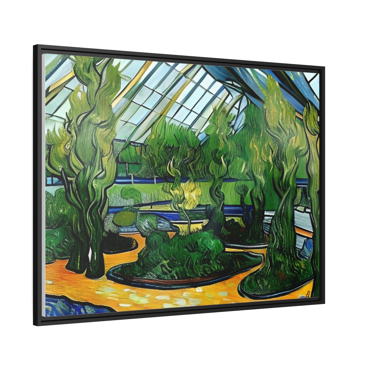 Vincent in Minnesota, Como Park Matte Canvas