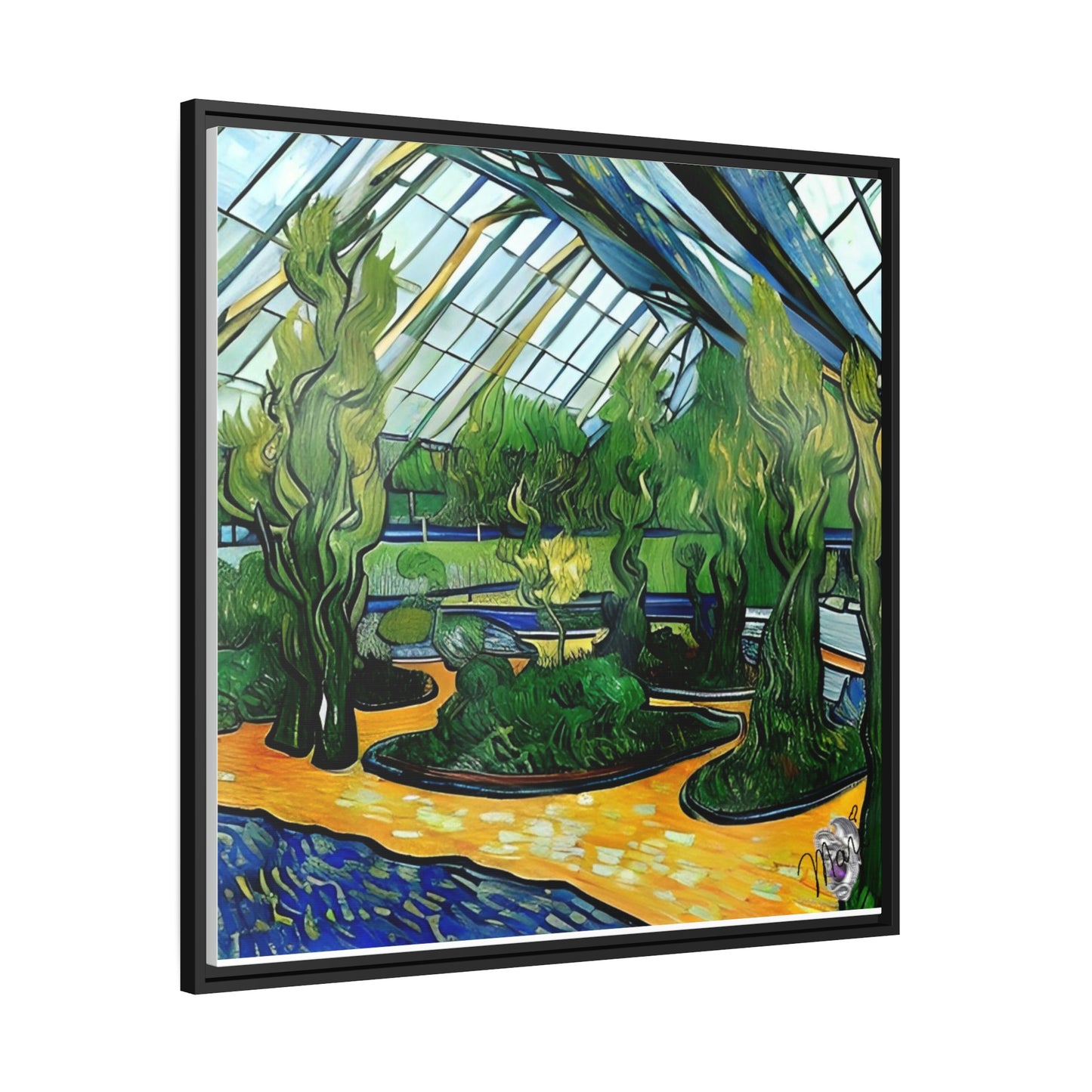 Vincent in Minnesota, Como Park Matte Canvas