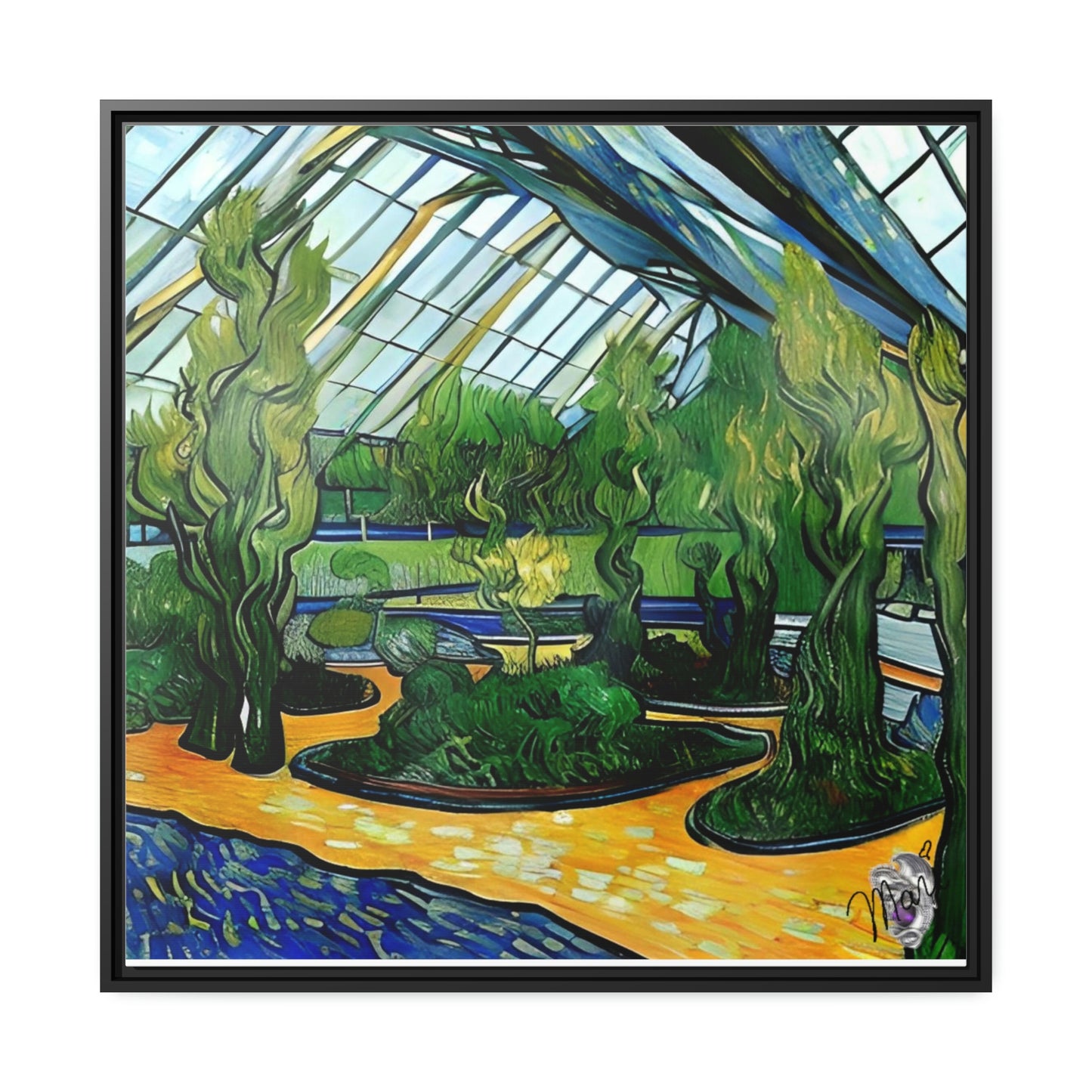 Vincent in Minnesota, Como Park Matte Canvas