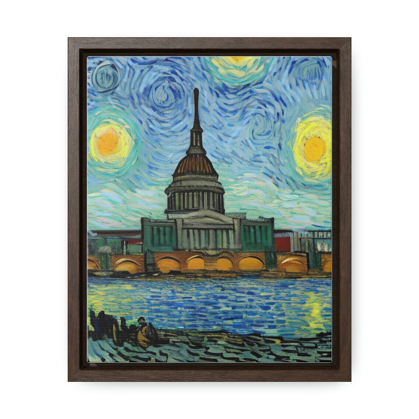 Vincent in Minnesota, State Capitol Building Matte Canvas