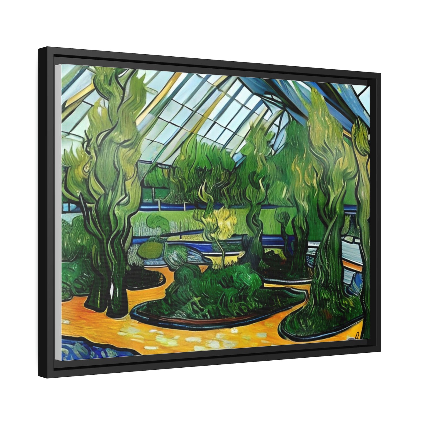 Vincent in Minnesota, Como Park Matte Canvas