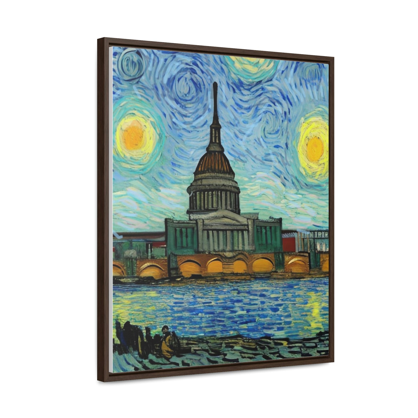 Vincent in Minnesota, State Capitol Building Matte Canvas