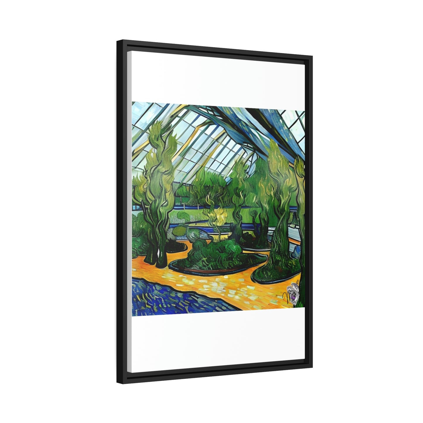 Vincent in Minnesota, Como Park Matte Canvas