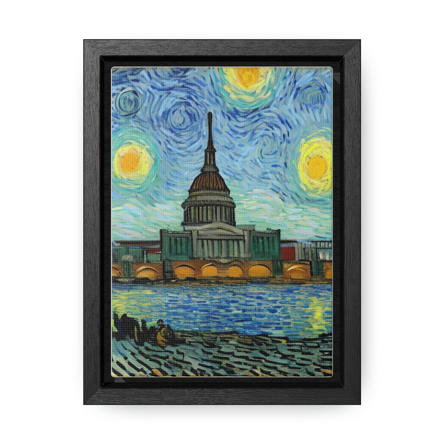 Vincent in Minnesota, State Capitol Building Matte Canvas