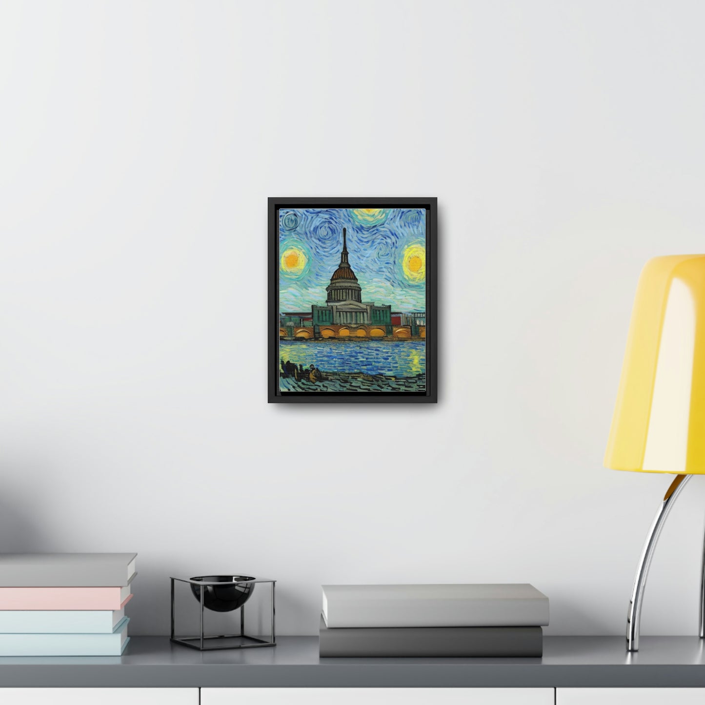 Vincent in Minnesota, State Capitol Building Matte Canvas