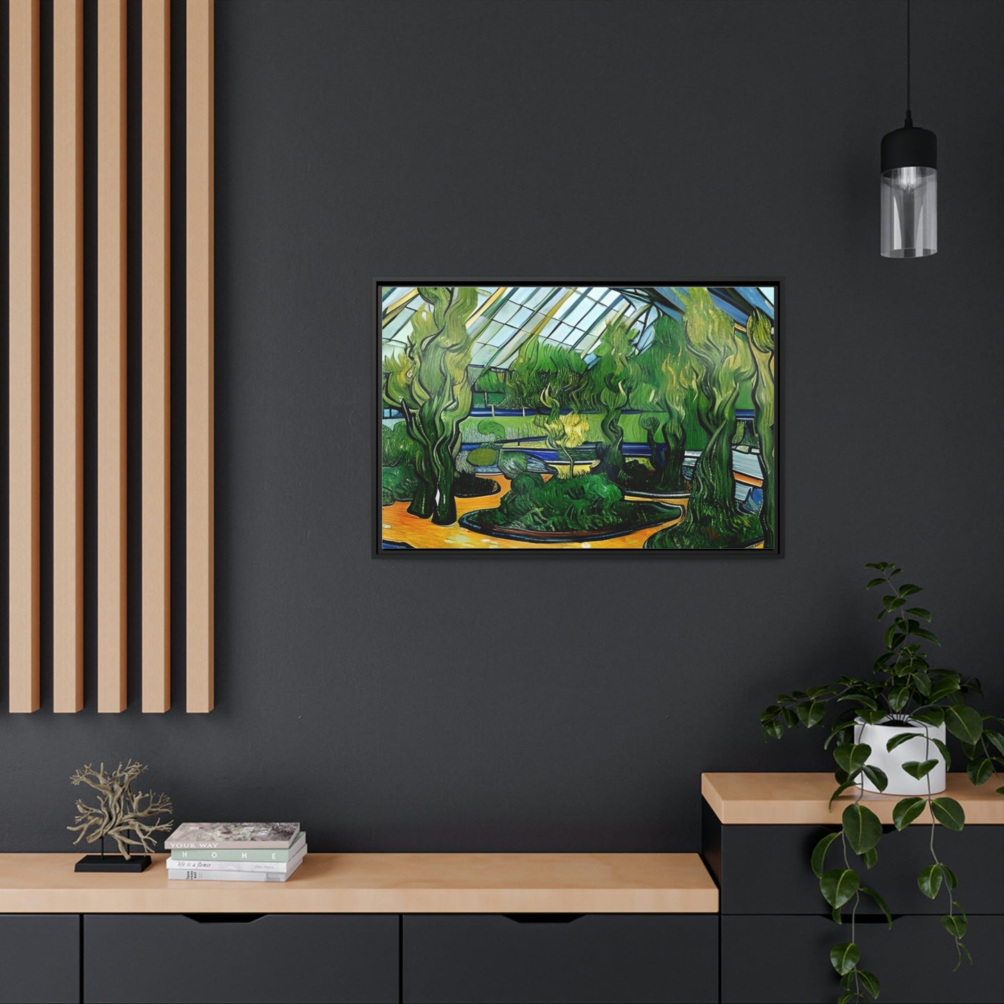 Vincent in Minnesota, Como Park Matte Canvas