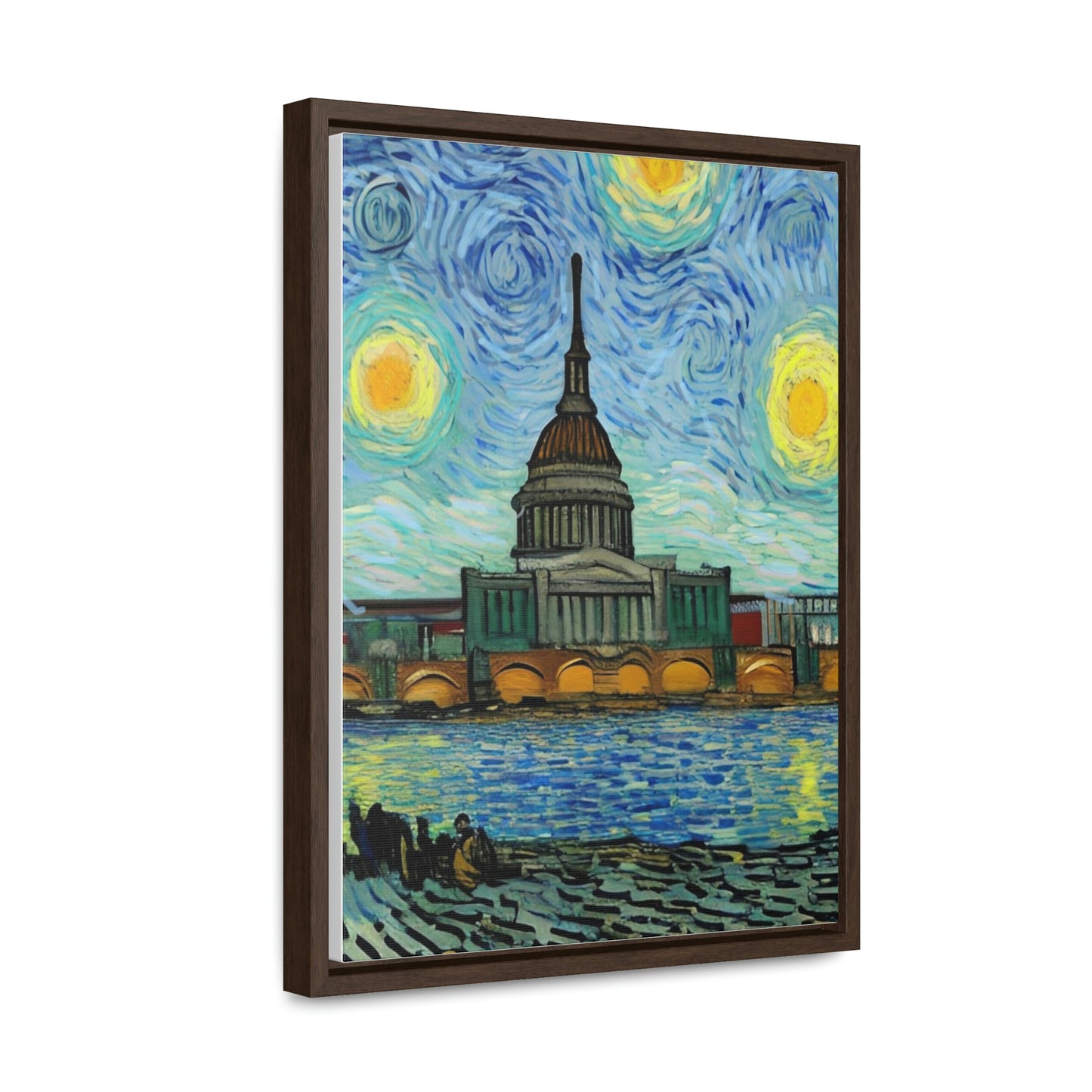 Vincent in Minnesota, State Capitol Building Matte Canvas