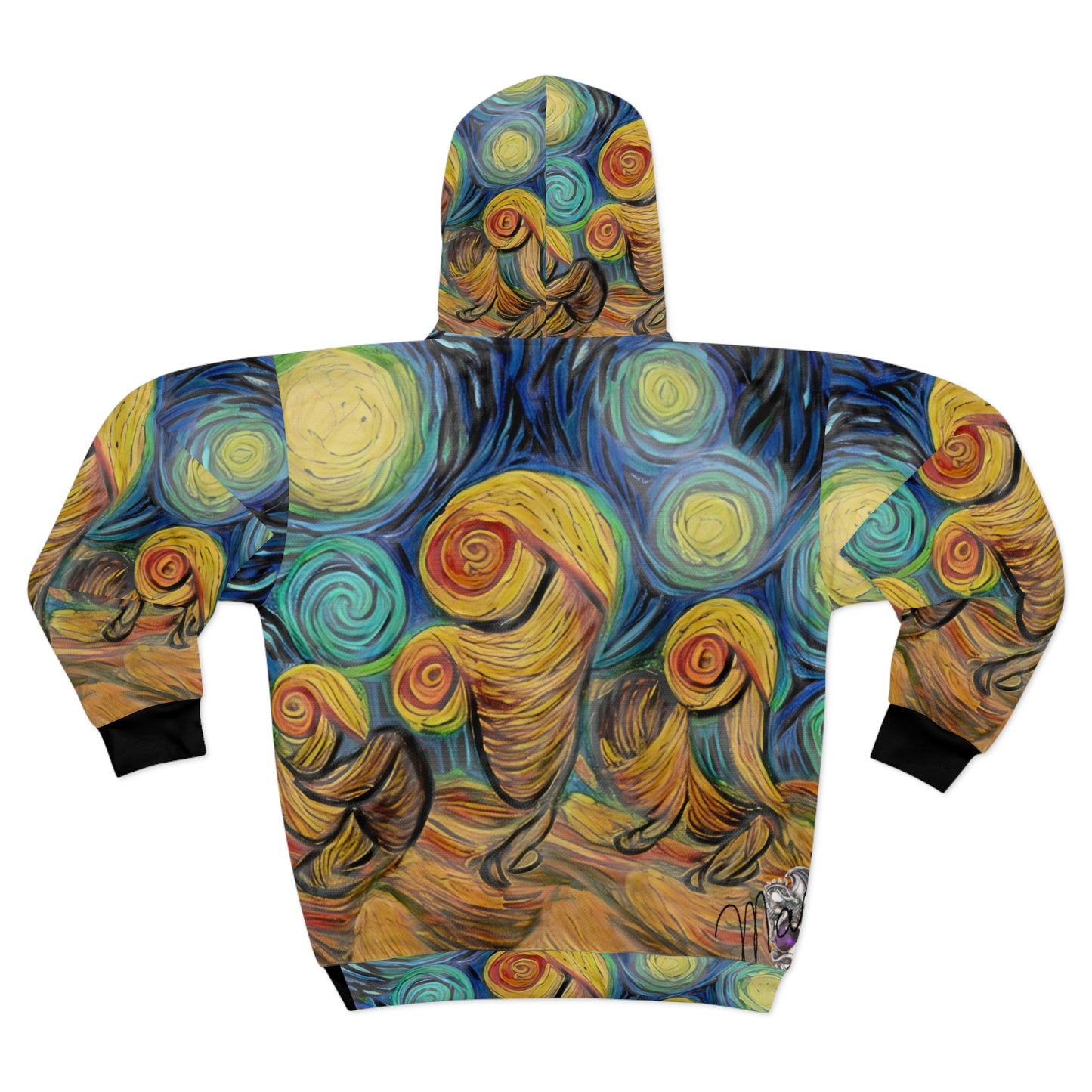 Art of Mari Hoodie, Unisex, wheat angels