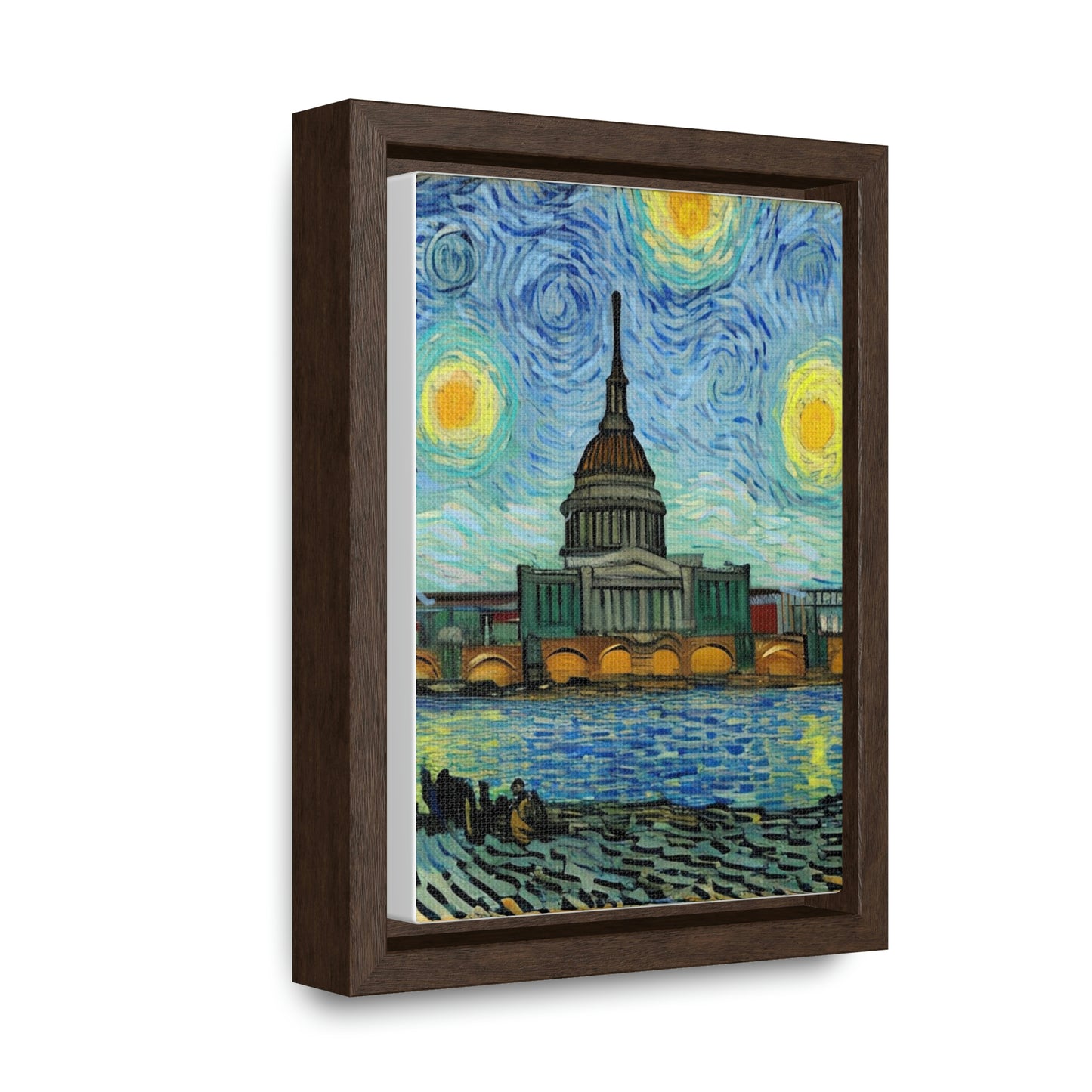 Vincent in Minnesota, State Capitol Building Matte Canvas