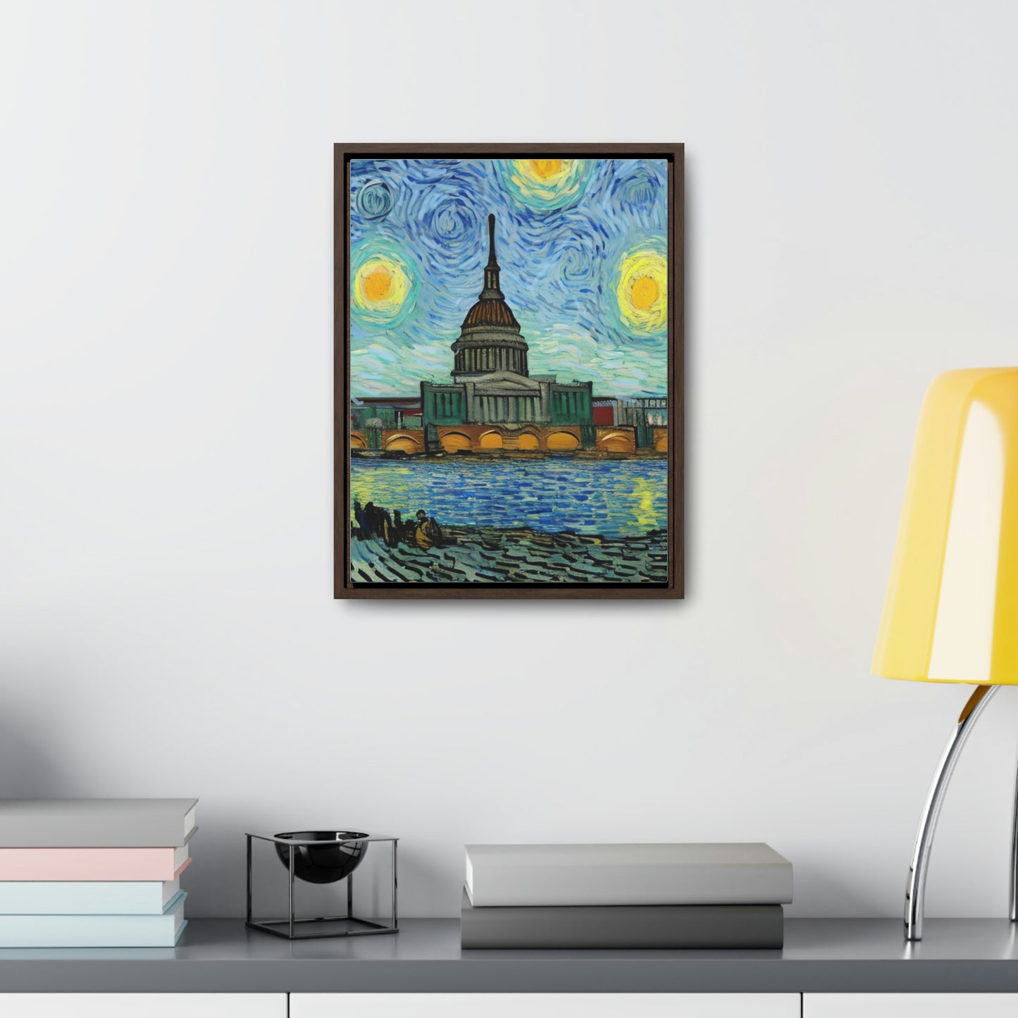 Vincent in Minnesota, State Capitol Building Matte Canvas