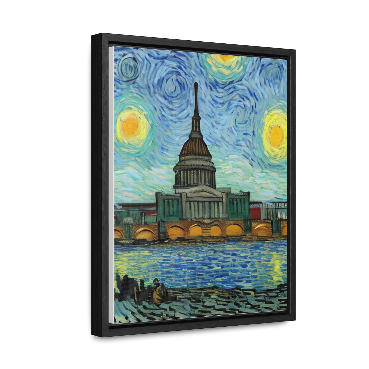 Vincent in Minnesota, State Capitol Building Matte Canvas