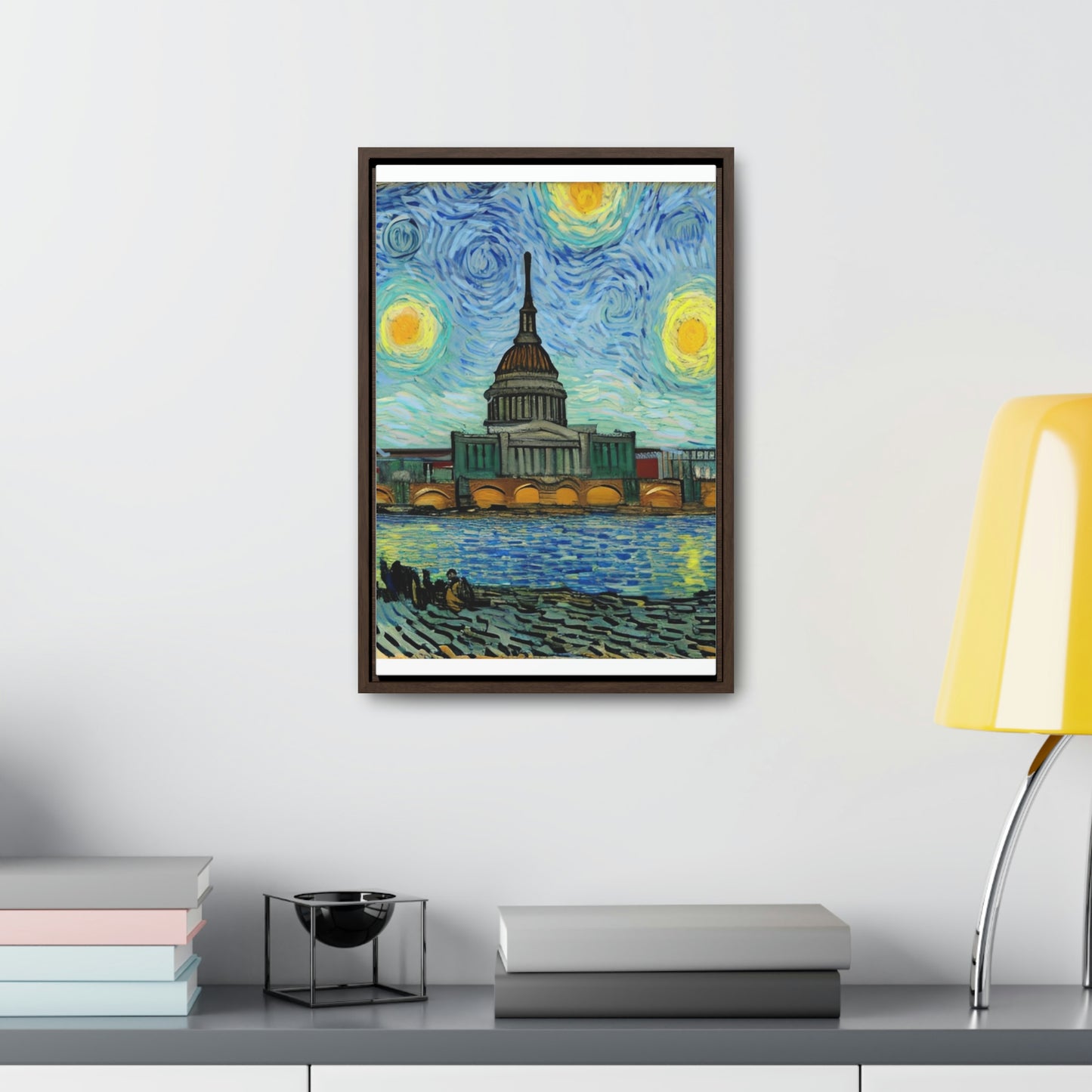 Vincent in Minnesota, State Capitol Building Matte Canvas