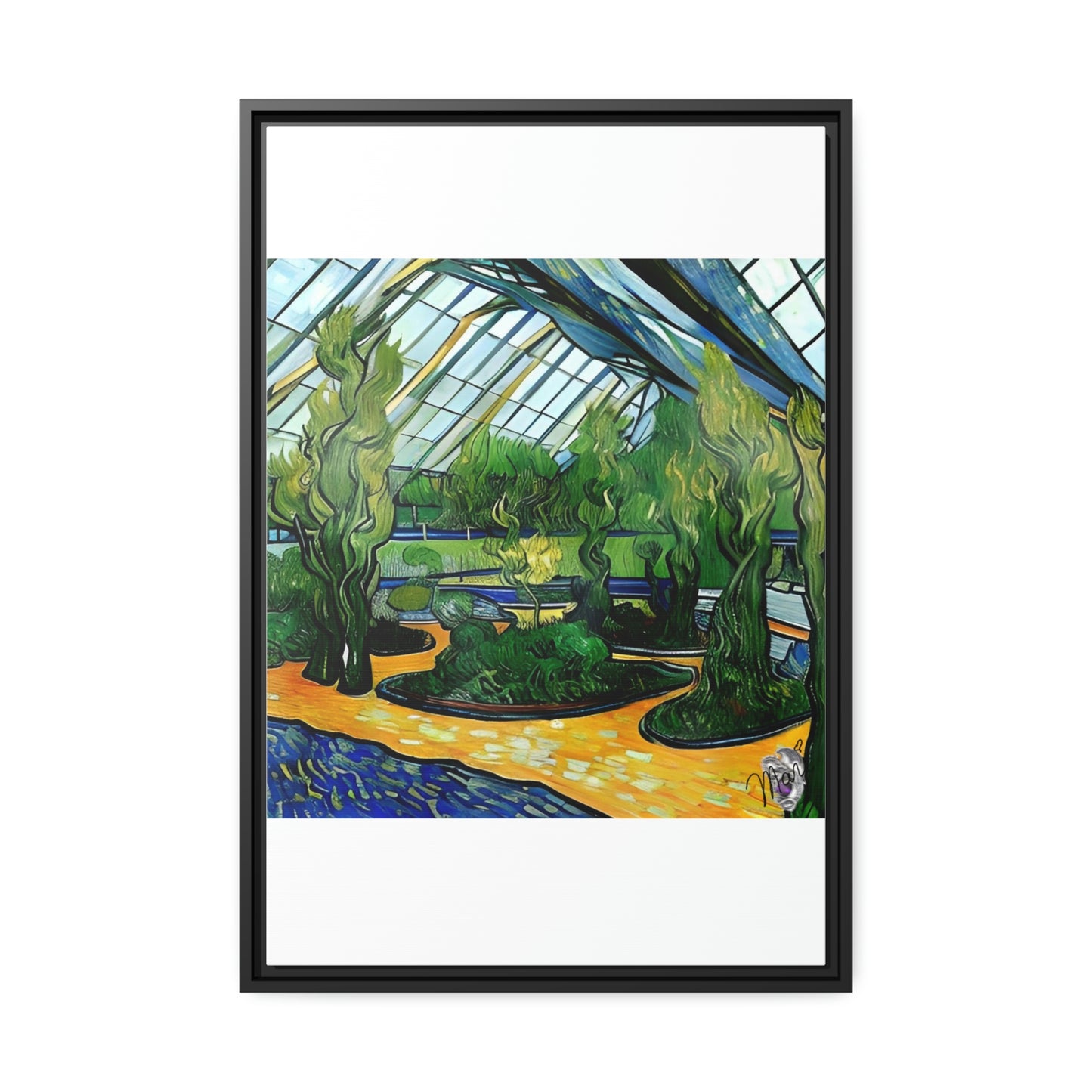 Vincent in Minnesota, Como Park Matte Canvas