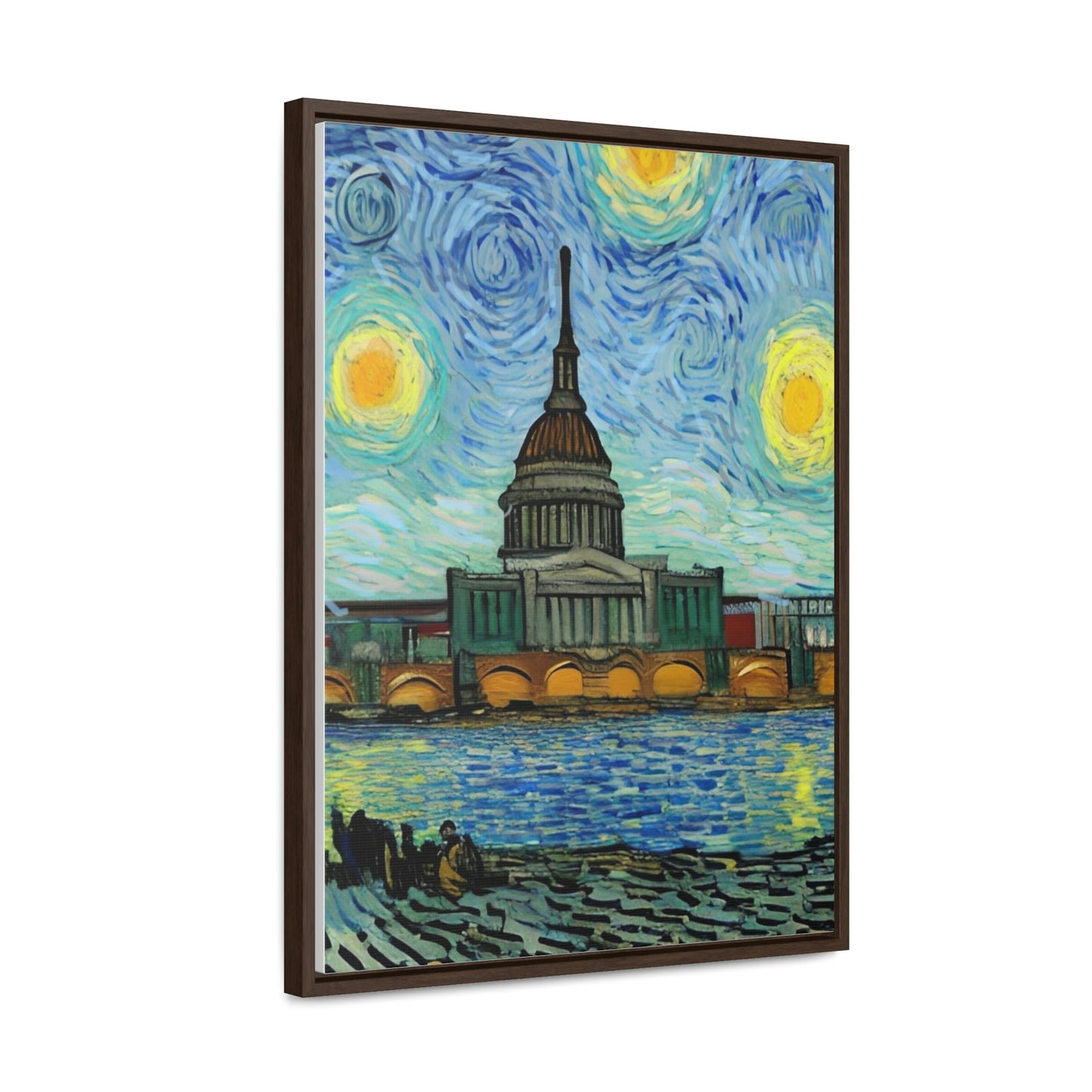 Vincent in Minnesota, State Capitol Building Matte Canvas