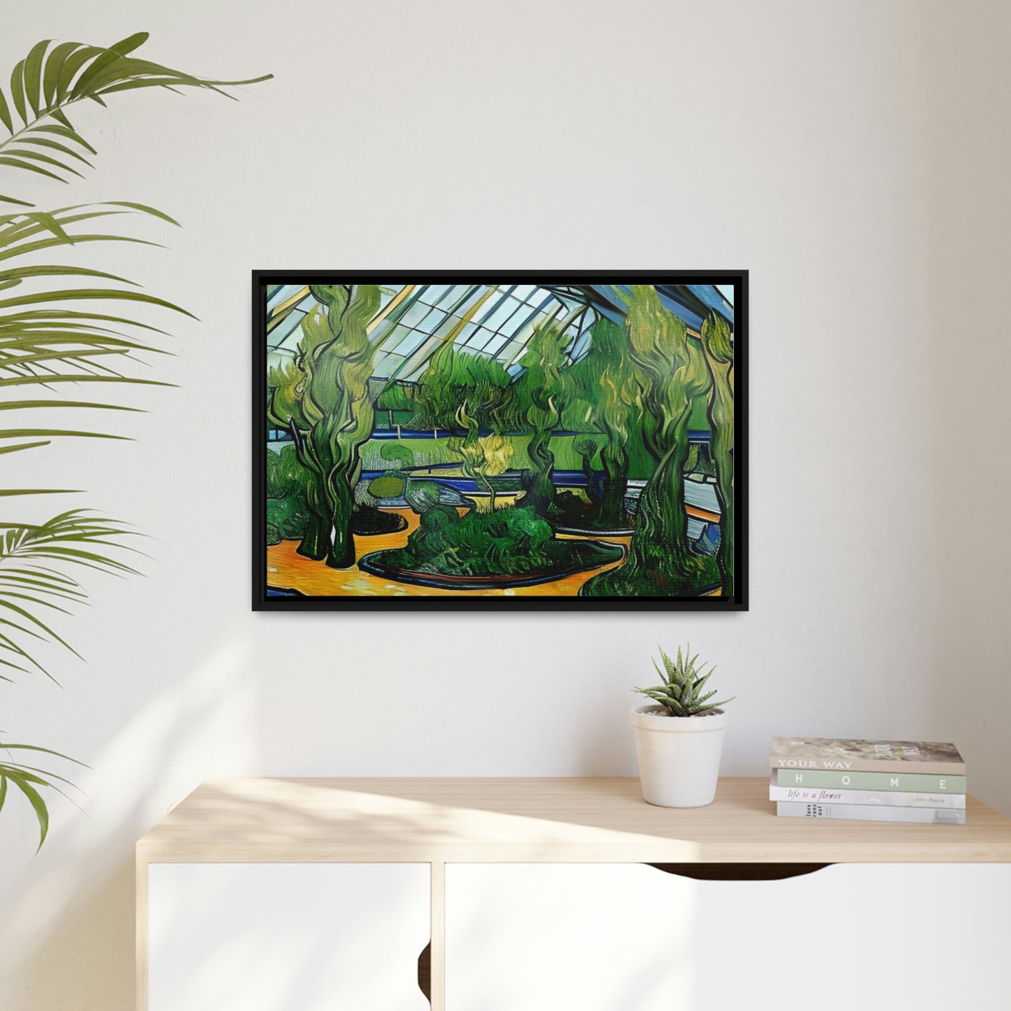 Vincent in Minnesota, Como Park Matte Canvas