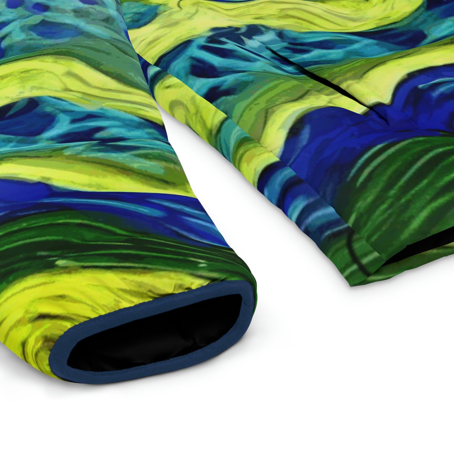 Art of Mari Hoodie, Puffer Jacket, Wind Spirit