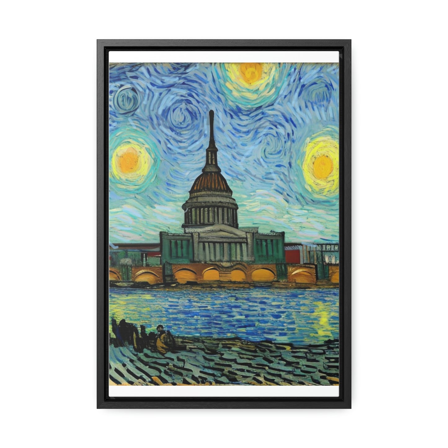 Vincent in Minnesota, State Capitol Building Matte Canvas