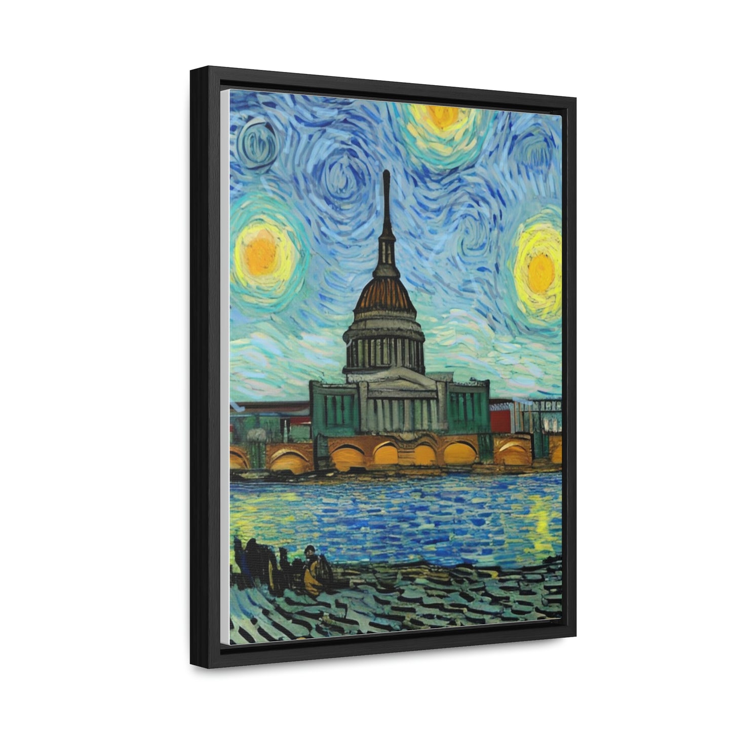 Vincent in Minnesota, State Capitol Building Matte Canvas