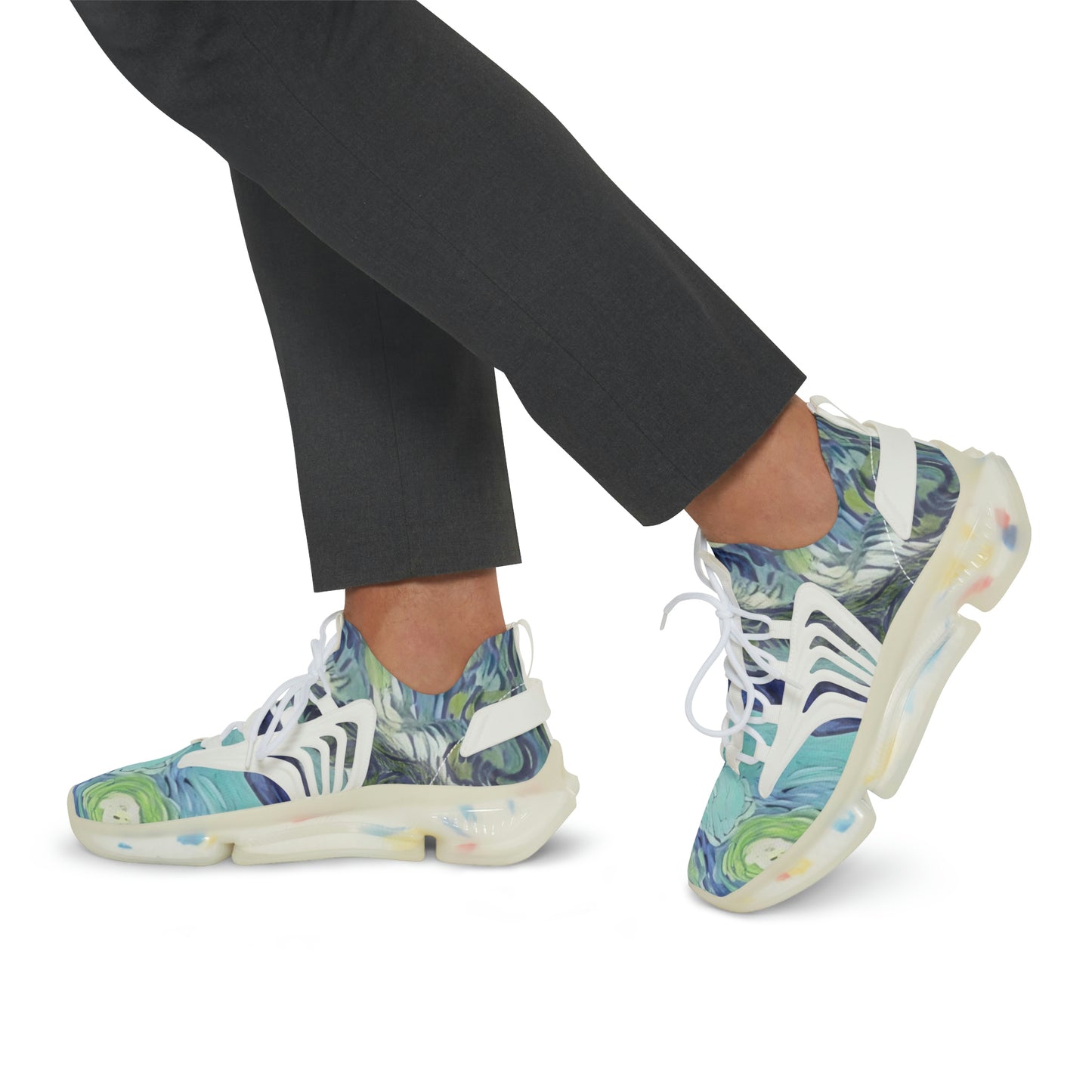 Art of Mari Sneakers, Men's, beach storm