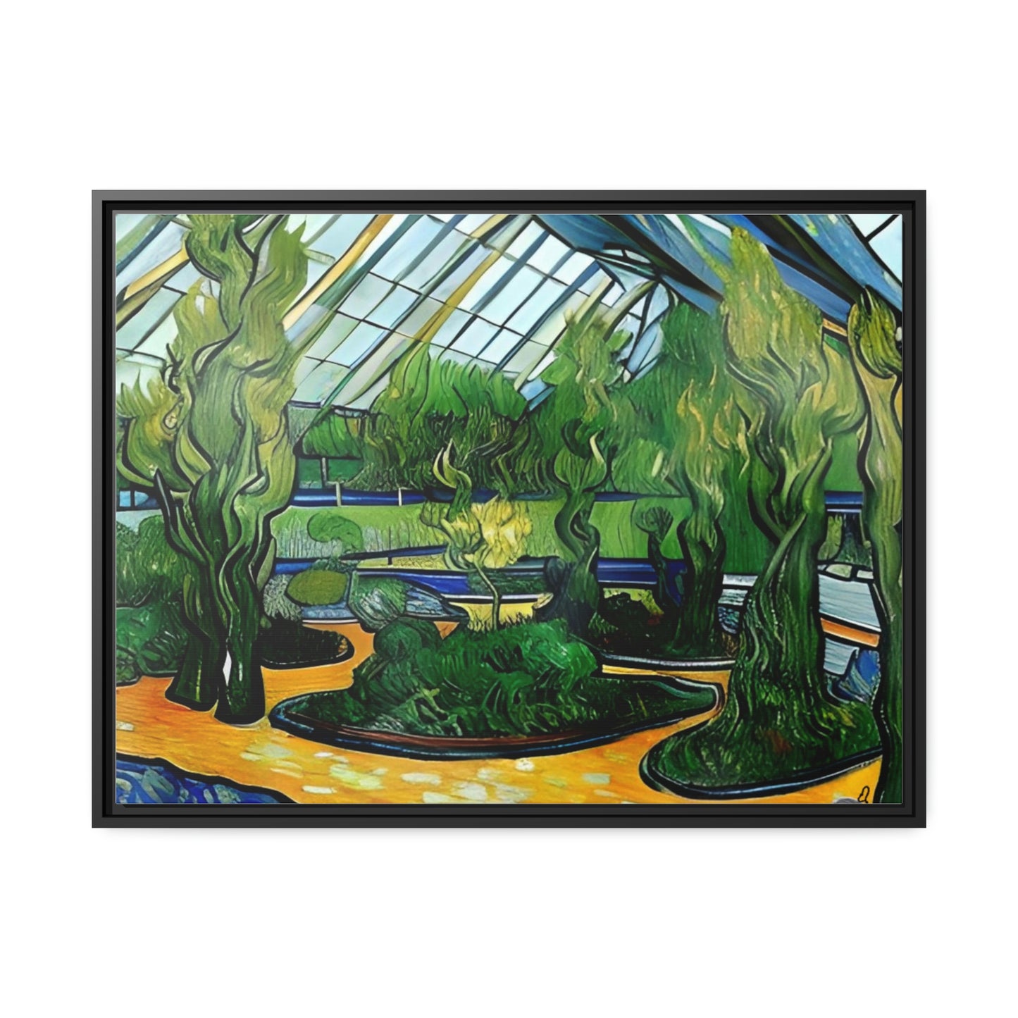 Vincent in Minnesota, Como Park Matte Canvas