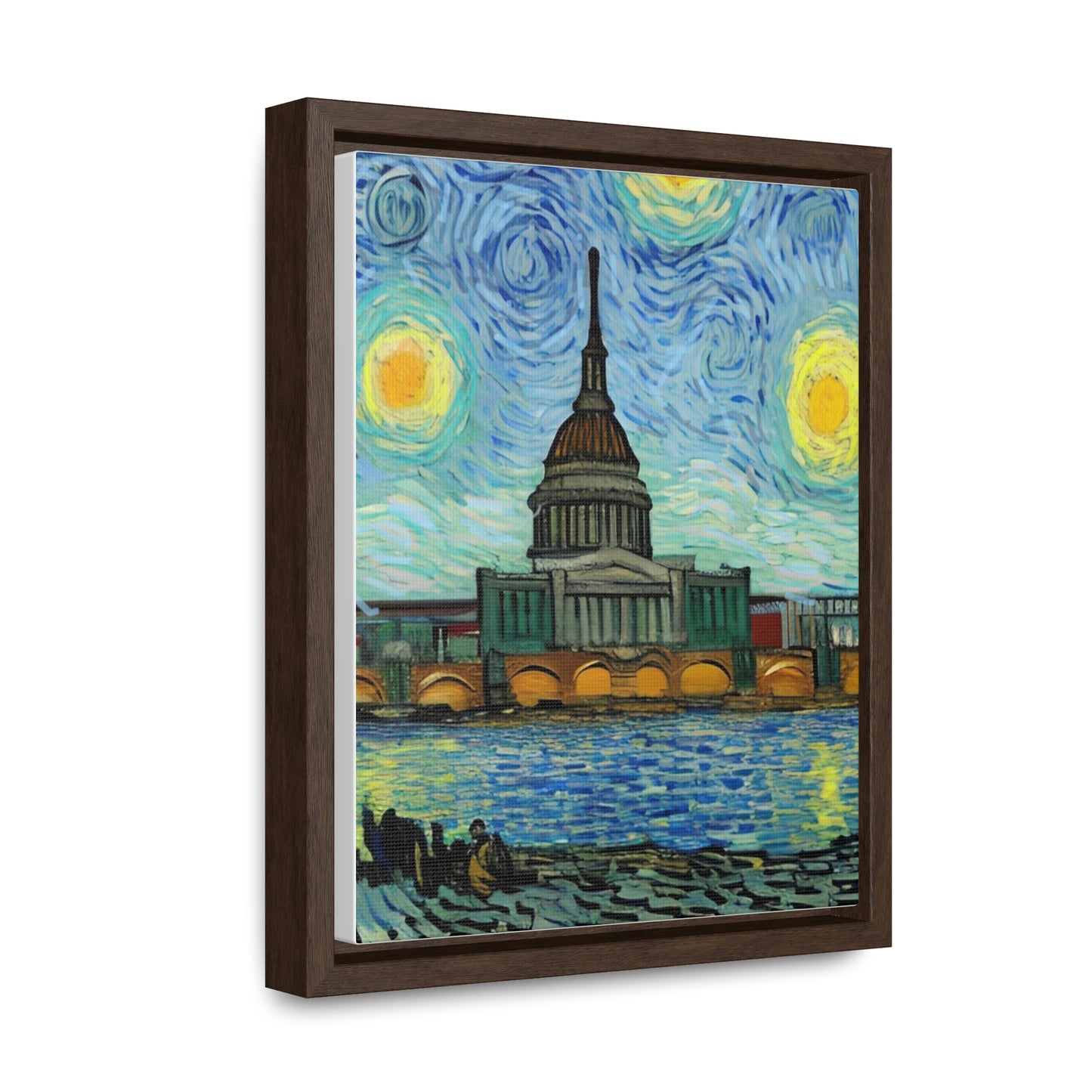 Vincent in Minnesota, State Capitol Building Matte Canvas