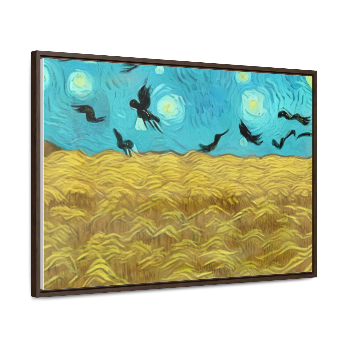 Vincents Nature, Crows in a Field