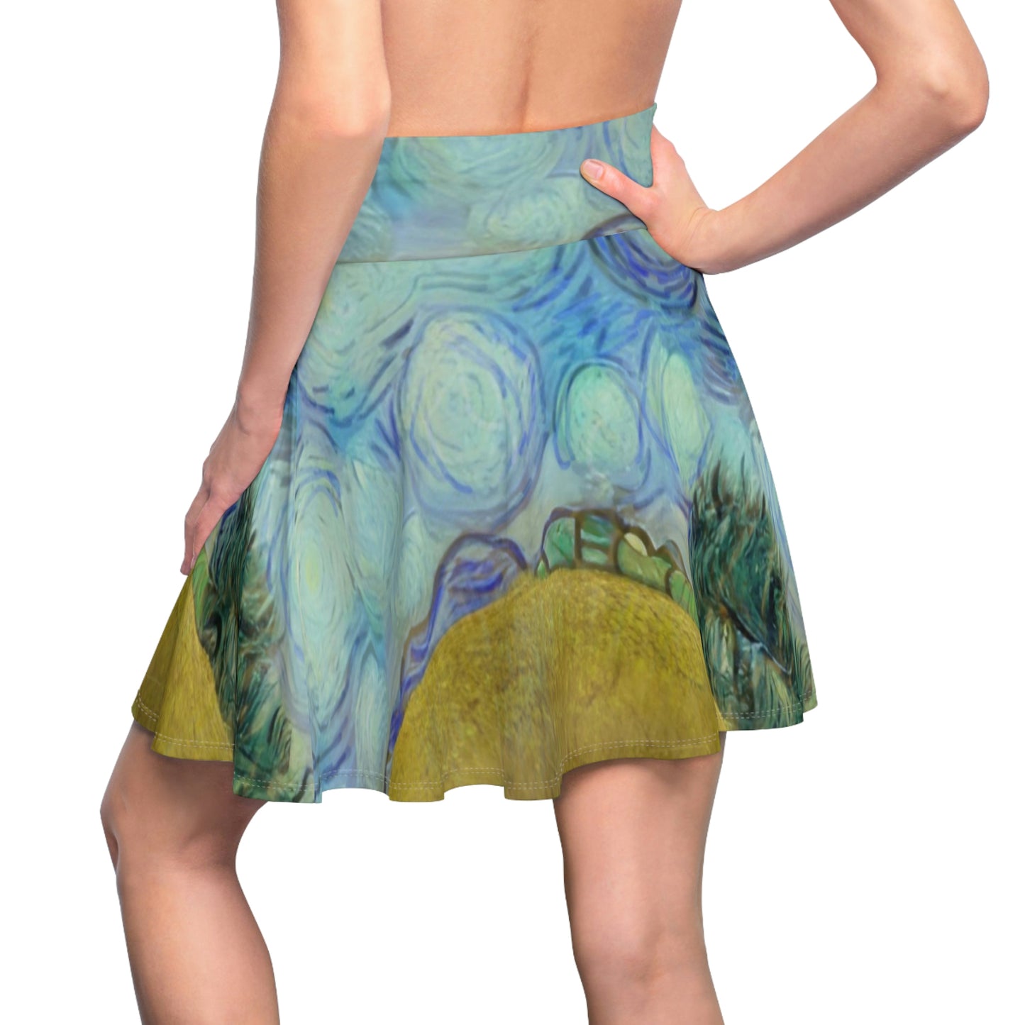 Art of Mari Dress, Women's Skater Skirt