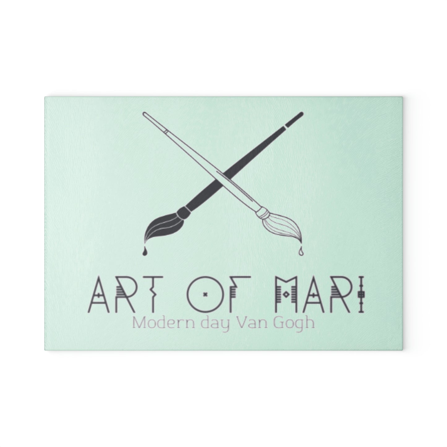 Art of Mari Accessories, glass cutting board