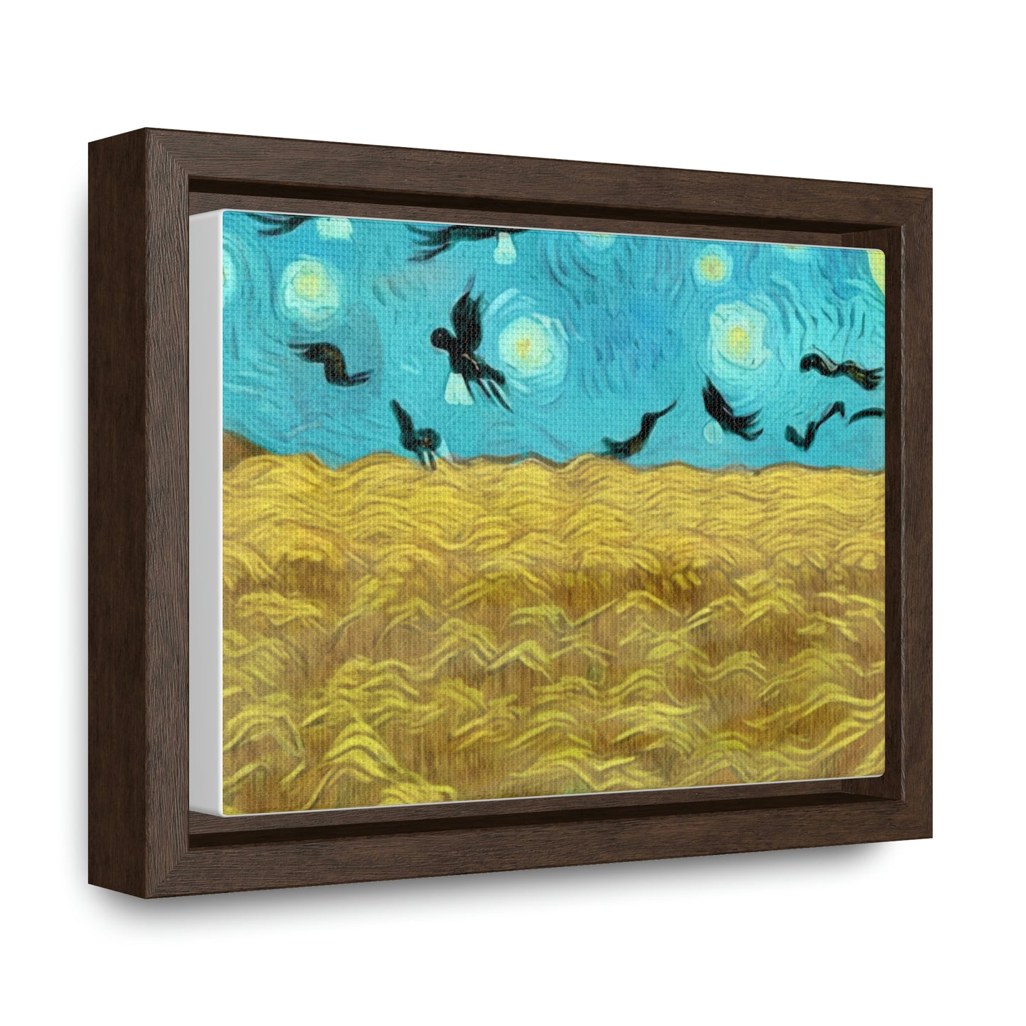 Vincents Nature, Crows in a Field