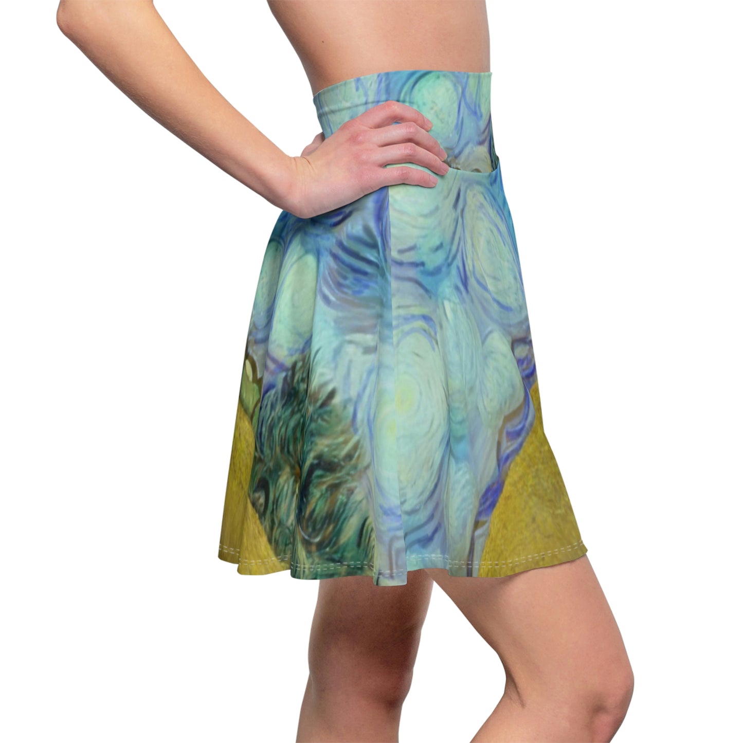 Art of Mari Dress, Women's Skater Skirt