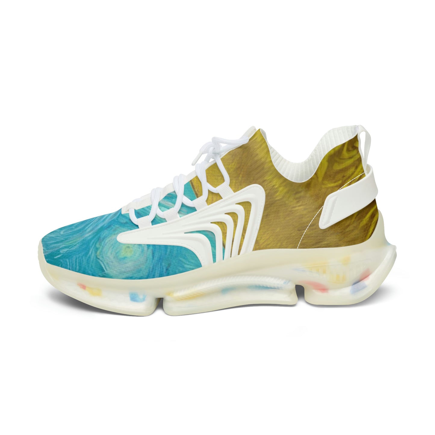 Art of Mari Sneakers, Women's, Wheat Field