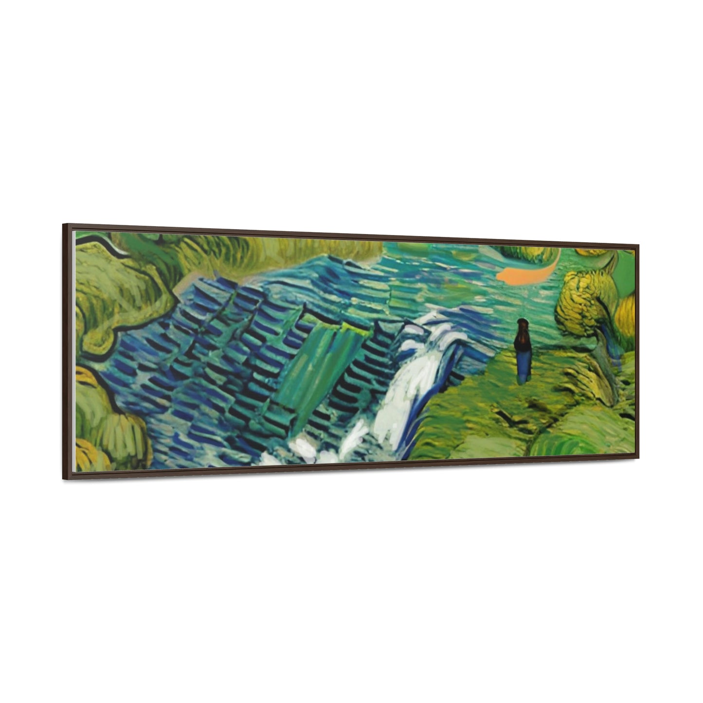 Vincent in Minnesota, Hidden Falls Matte Canvas